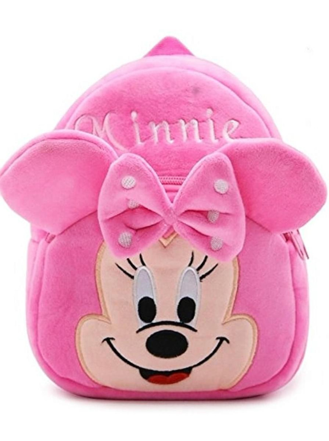 HappyChild Min Toddler Bag Plush Animal Cartoon Mini Bag for Baby Girl Boy 2-6 Years 10 L Backpack Pink &amp; Cream - Price in India | Flipkart.com