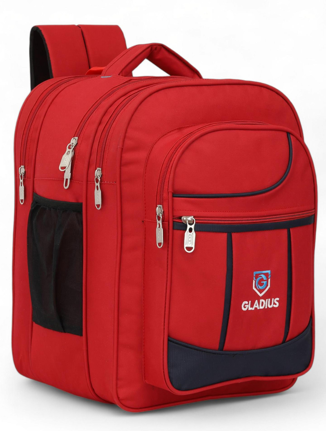 Image of RS Famous 30L School Bag Waterproof for unisex kids for class (UKG to 1st) (Red Waterproof School Bag (Red, 30 L)
