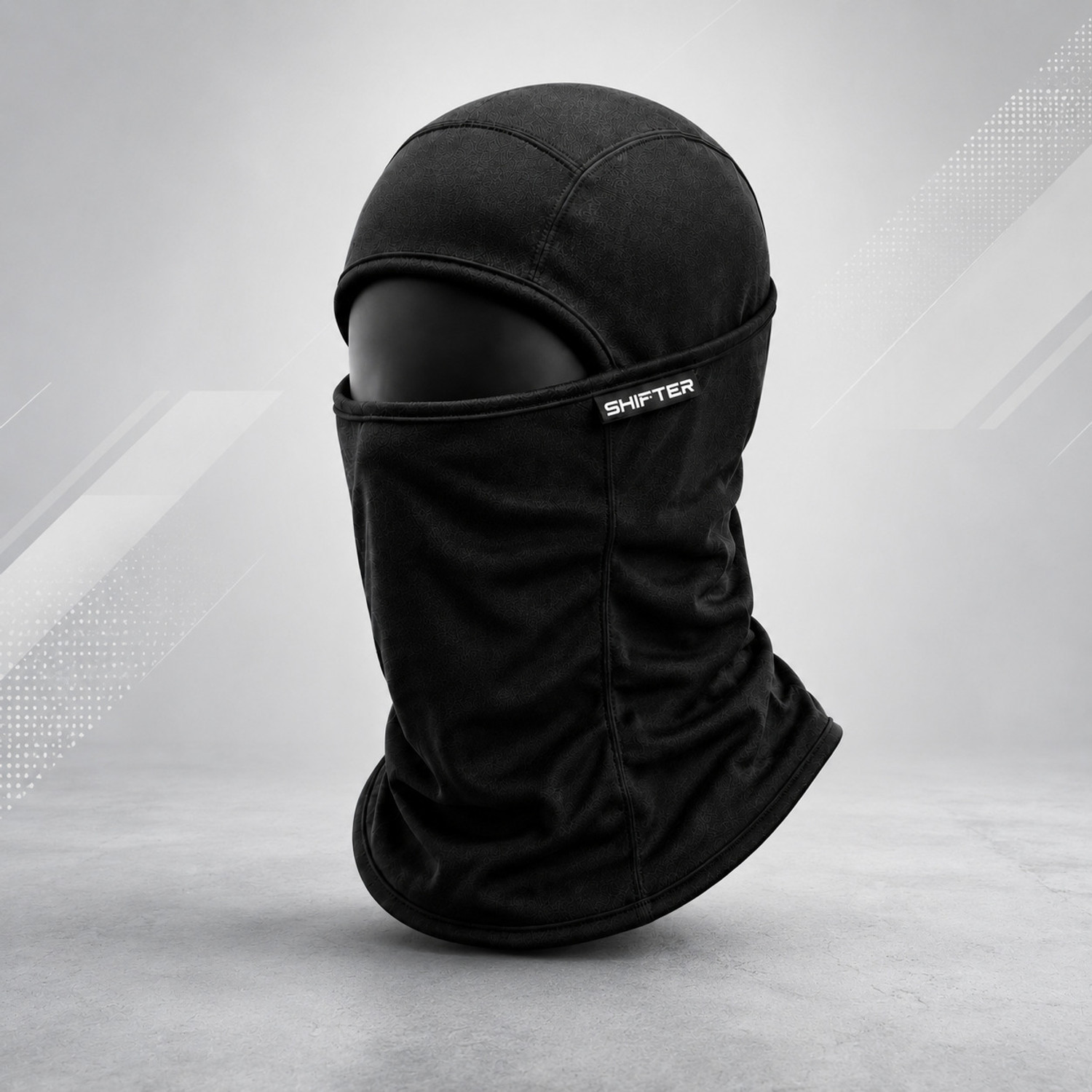 Image of SIZI Black Helmet Skull Cap for Men & Women (Size: Free, Balaclava)