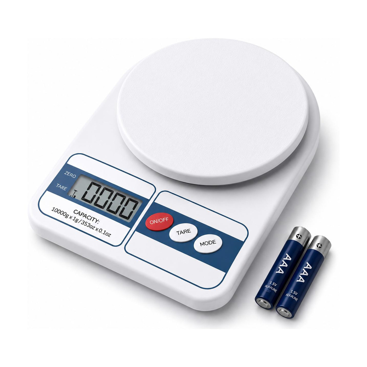 Image of Tarrow 10Kg High Precision, Fast Response Sensor, Kitchen Weight Machine With Warranty Balance Scale (Scale)