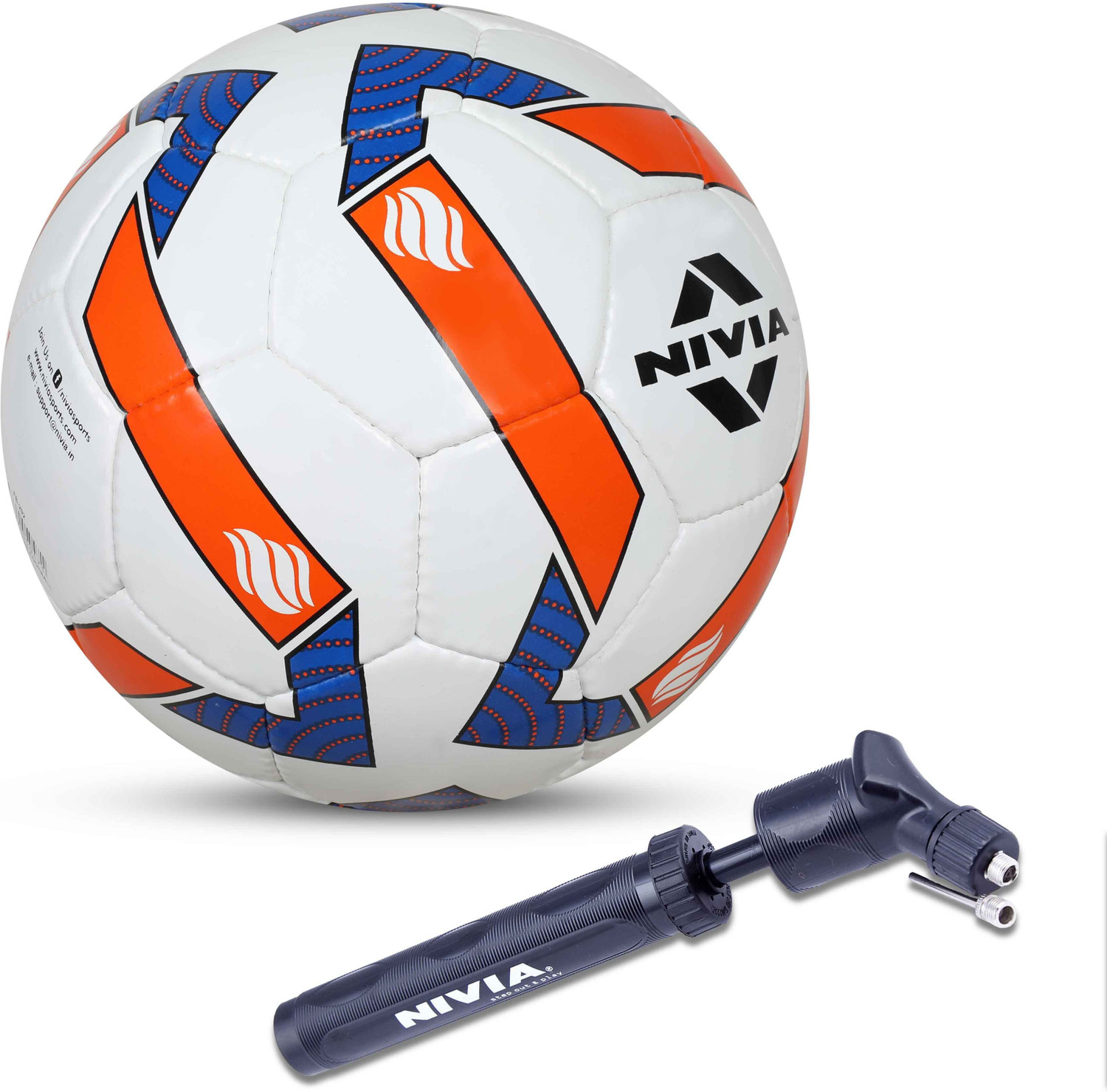 NIVIA Shining-Star Football Size 5 Multicolor - Image 1