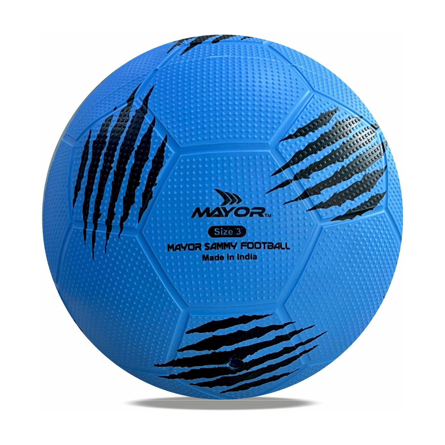 Image of HK Sports Rubber Moulded Football - Size: 5 (Standard, Pack of 1, Yellow)
