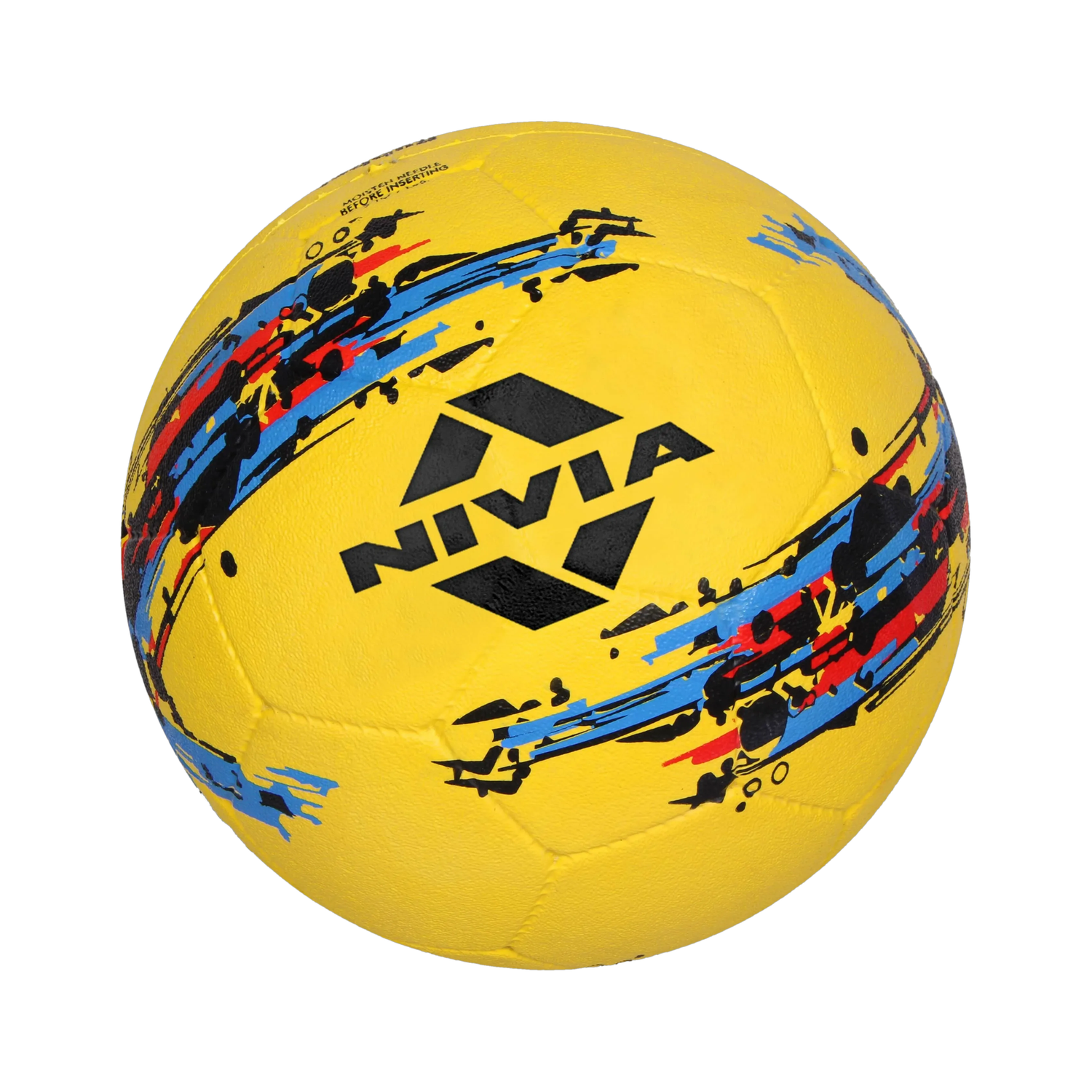 Image of HK Sports Rubber Moulded Football - Size: 5 (Standard, Pack of 1, Yellow)