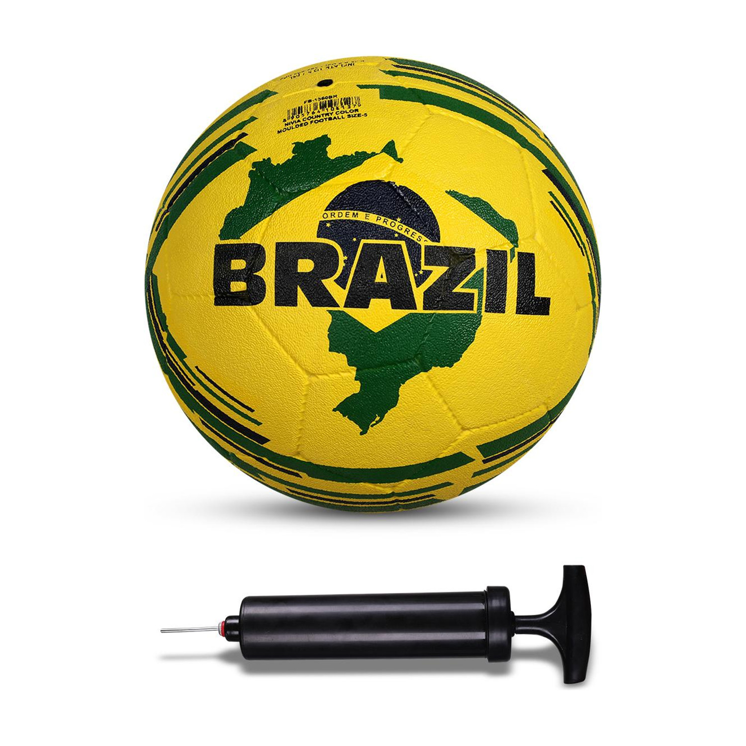 Image of Marman Superstar with Pump Football - Size: 5 (Standard, Pack of 3, Yellow)