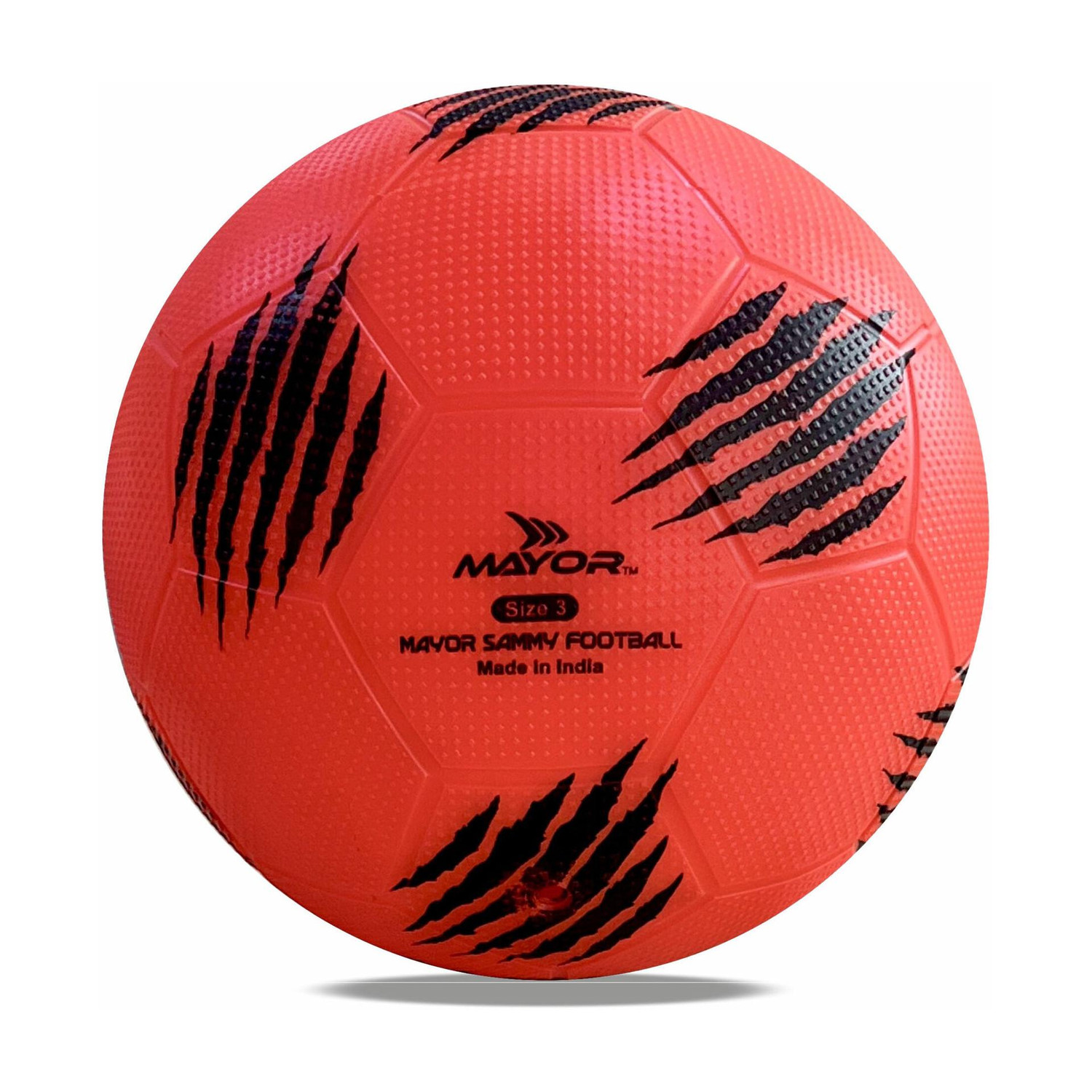 Image of HK Sports Rubber Moulded Football - Size: 5 (Standard, Pack of 1, Yellow)