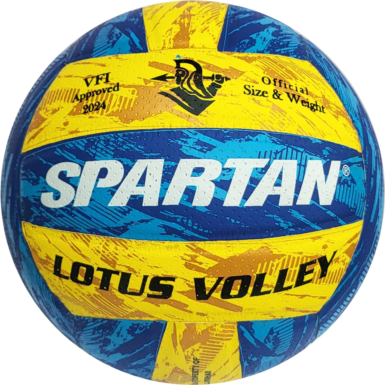 Spartan Lotus Volley Volleyball - Size 4 Pack of 1 - Image 5