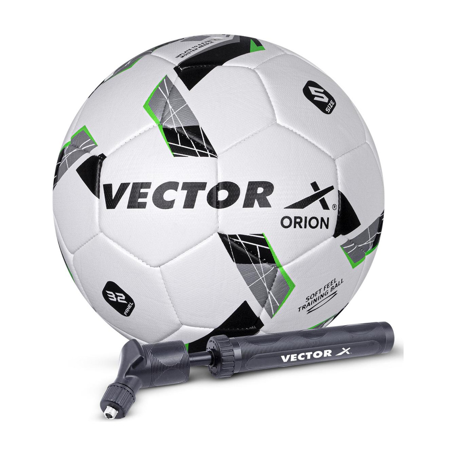 Image of Marman Superstar with Pump Football - Size: 5 (Standard, Pack of 3, Yellow)