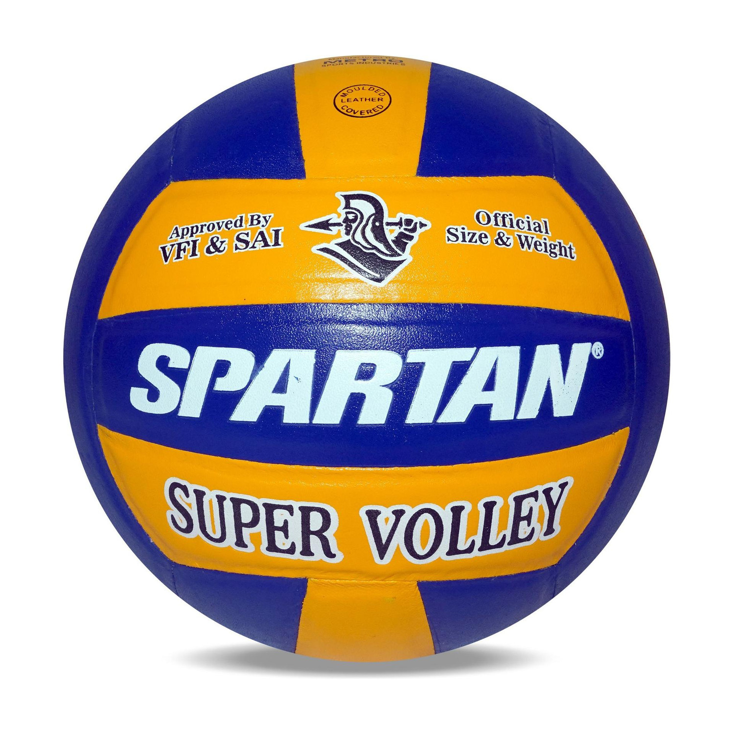 SPARTAN Spirit SUPER VOLLEY Leather Volleyball - Size 4 - Image 6