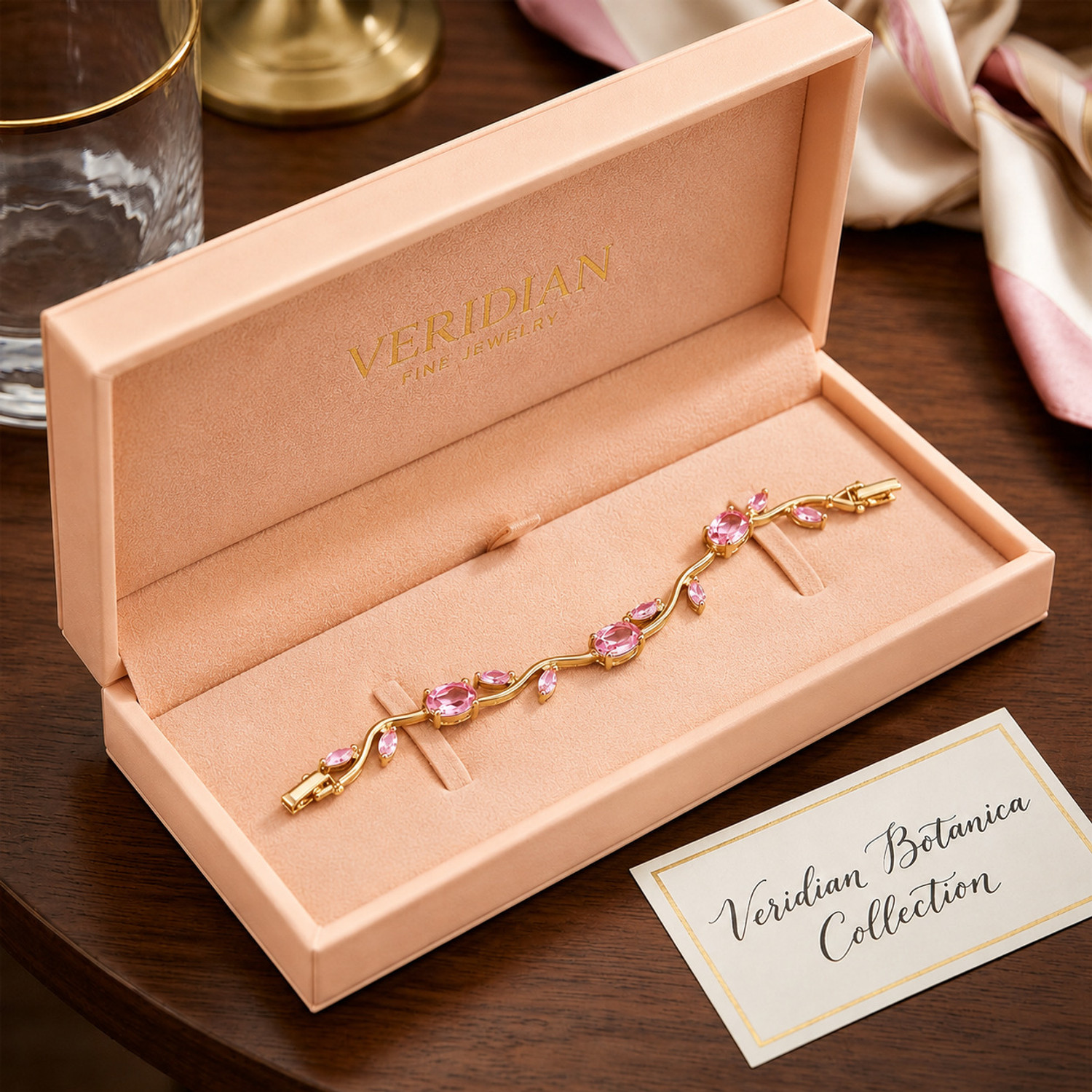 zevarna Alloy Gold-plated Cubic Zirconia Bracelet Set - Image 6