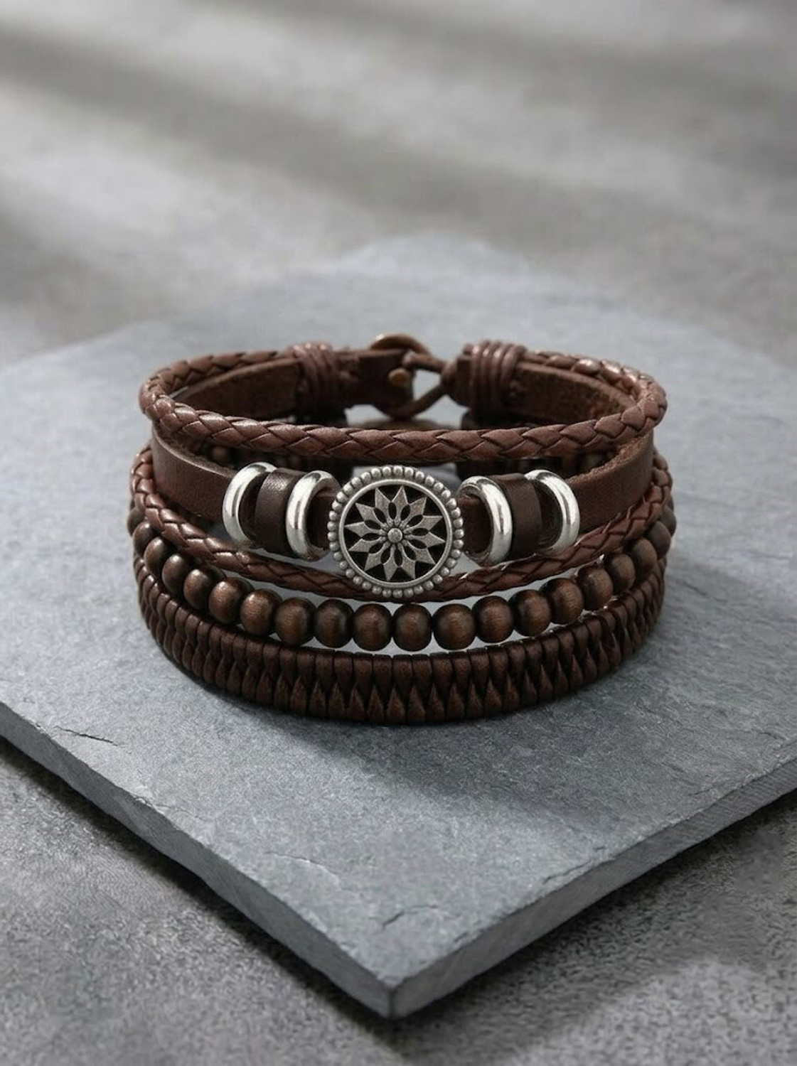 Image of University Trendz Metal Gold-plated, Titanium Bracelet