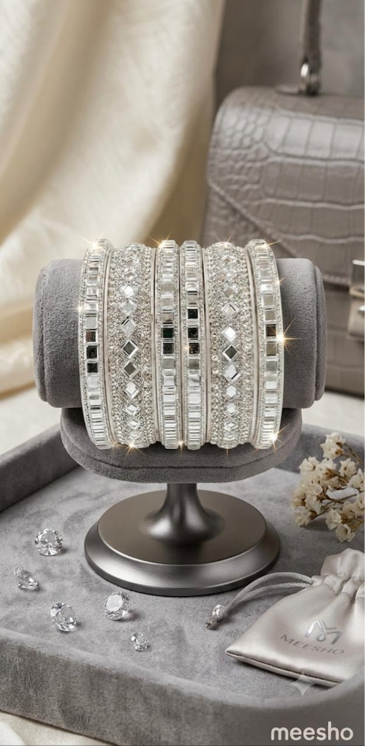 Image of Swastik Brass, Plastic Gold-plated Bangle Set
