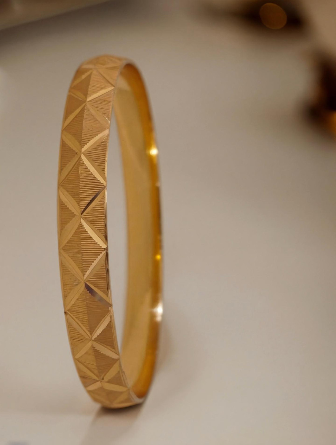 Jewels Kafe Brass Gold-plated Kada - Image 4