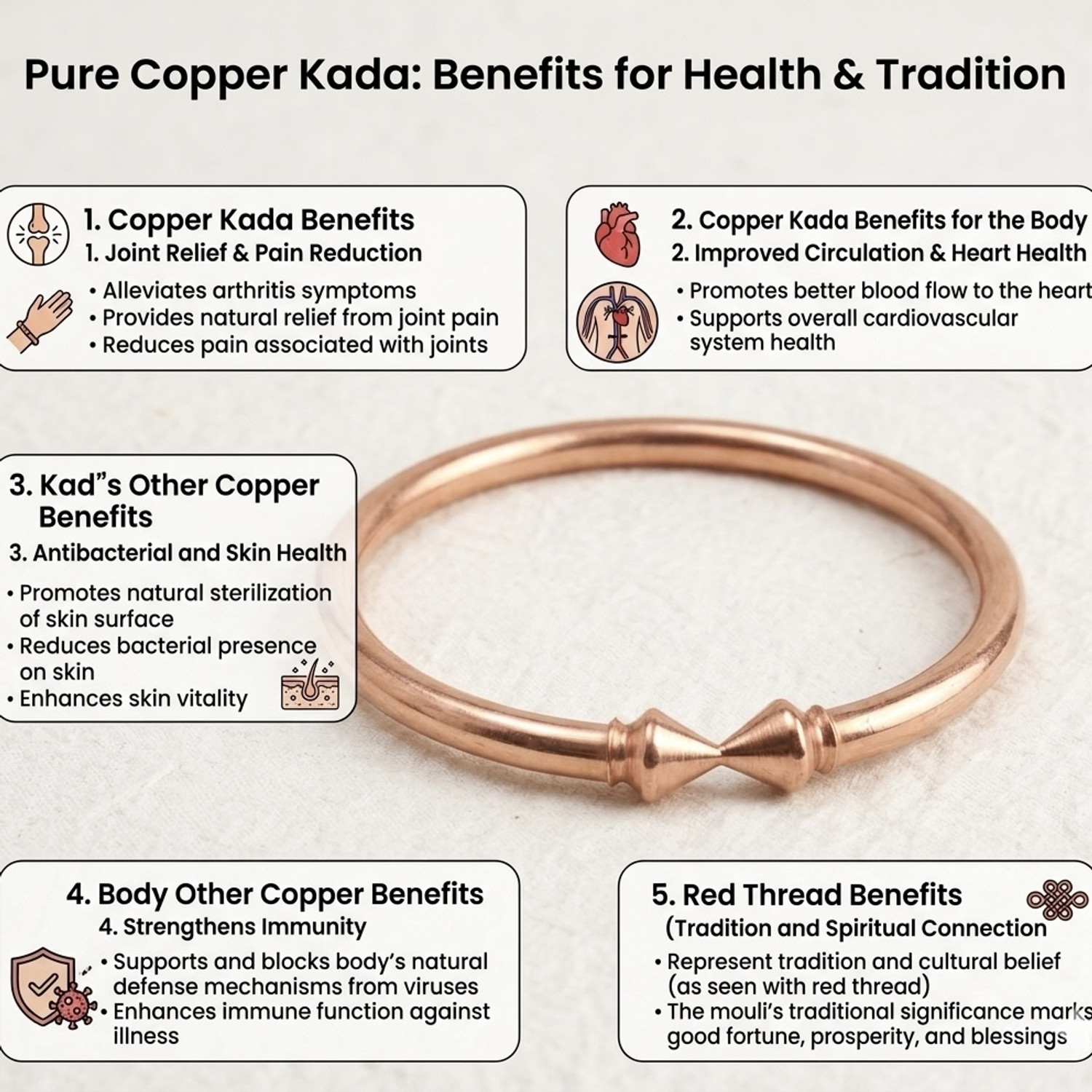 Image of SIVTRA Copper Kada