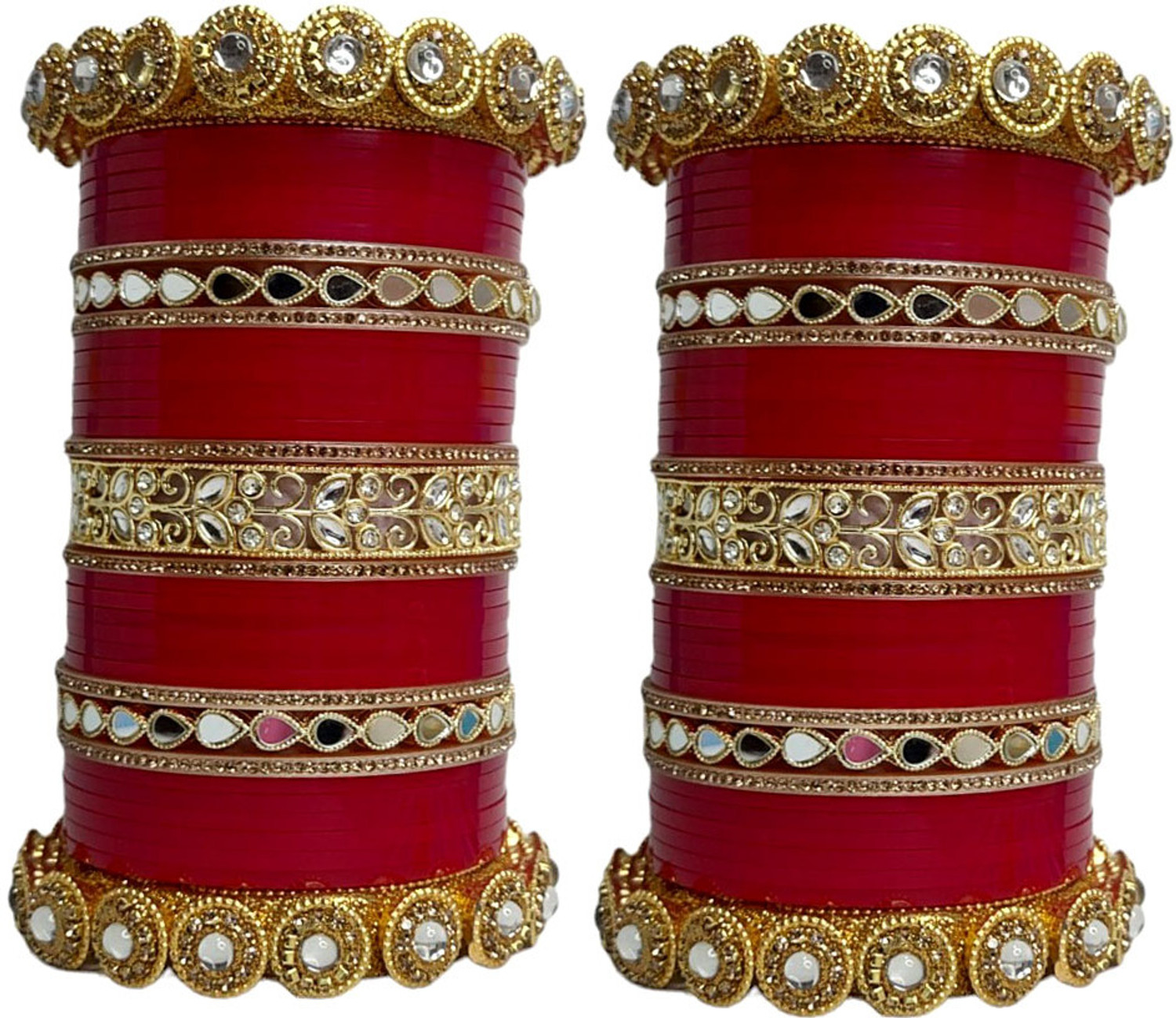 Image of oms Plastic Chudas (Pack of 10)