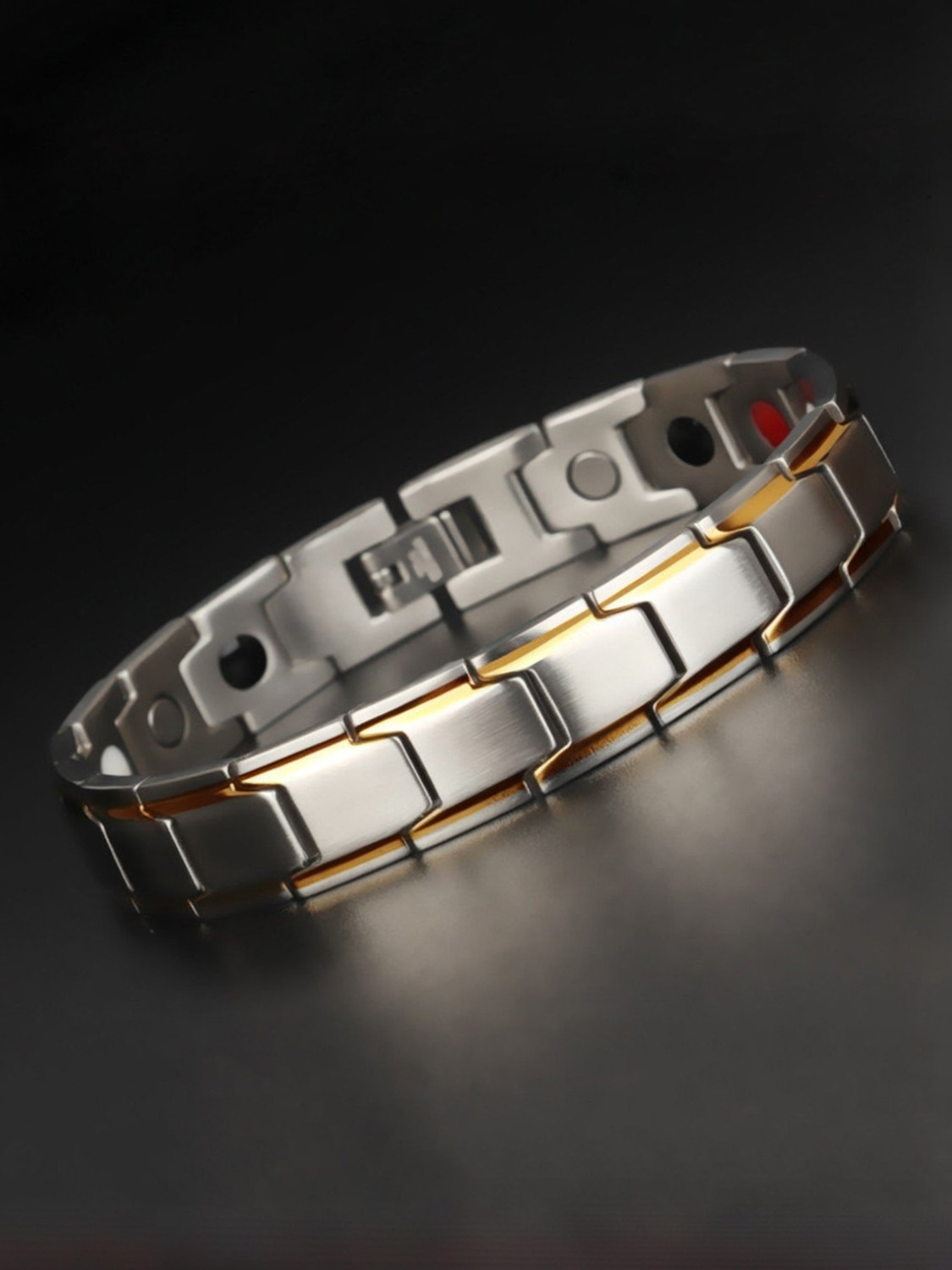 Image of University Trendz Metal Gold-plated, Titanium Bracelet