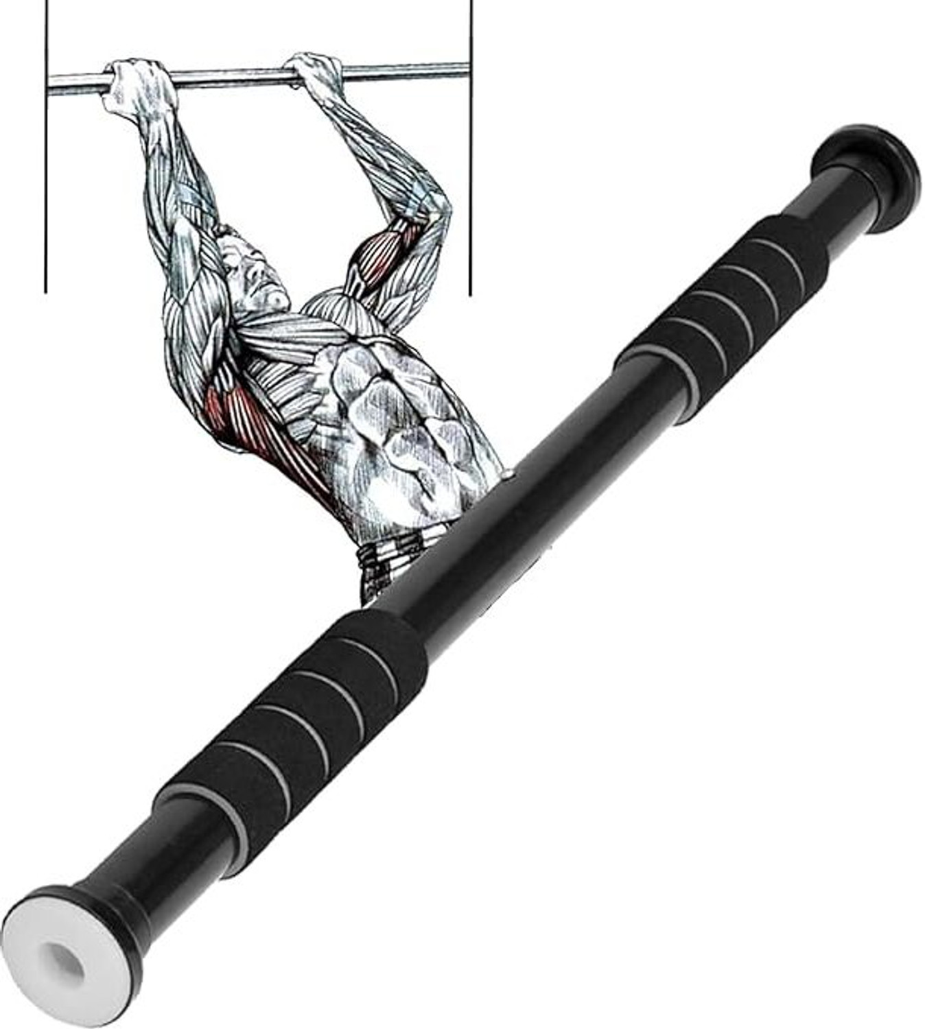 Image of Sporto Fitness S-111 wall Mounted Chin up bar For Hight Increase Pull-up Bar