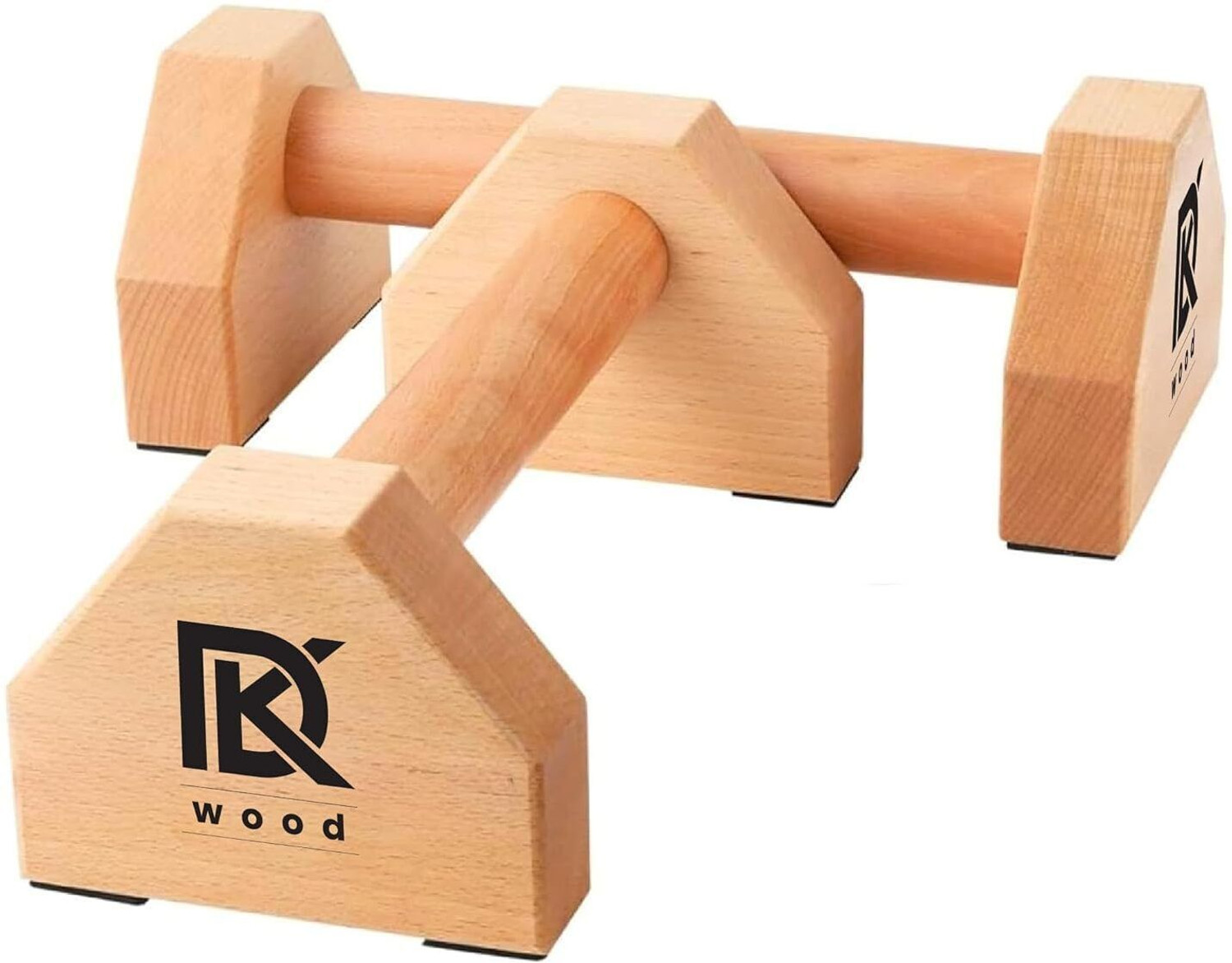 DKWOOD Push Up Stand Wooden with Non-Slip Base - Image 6