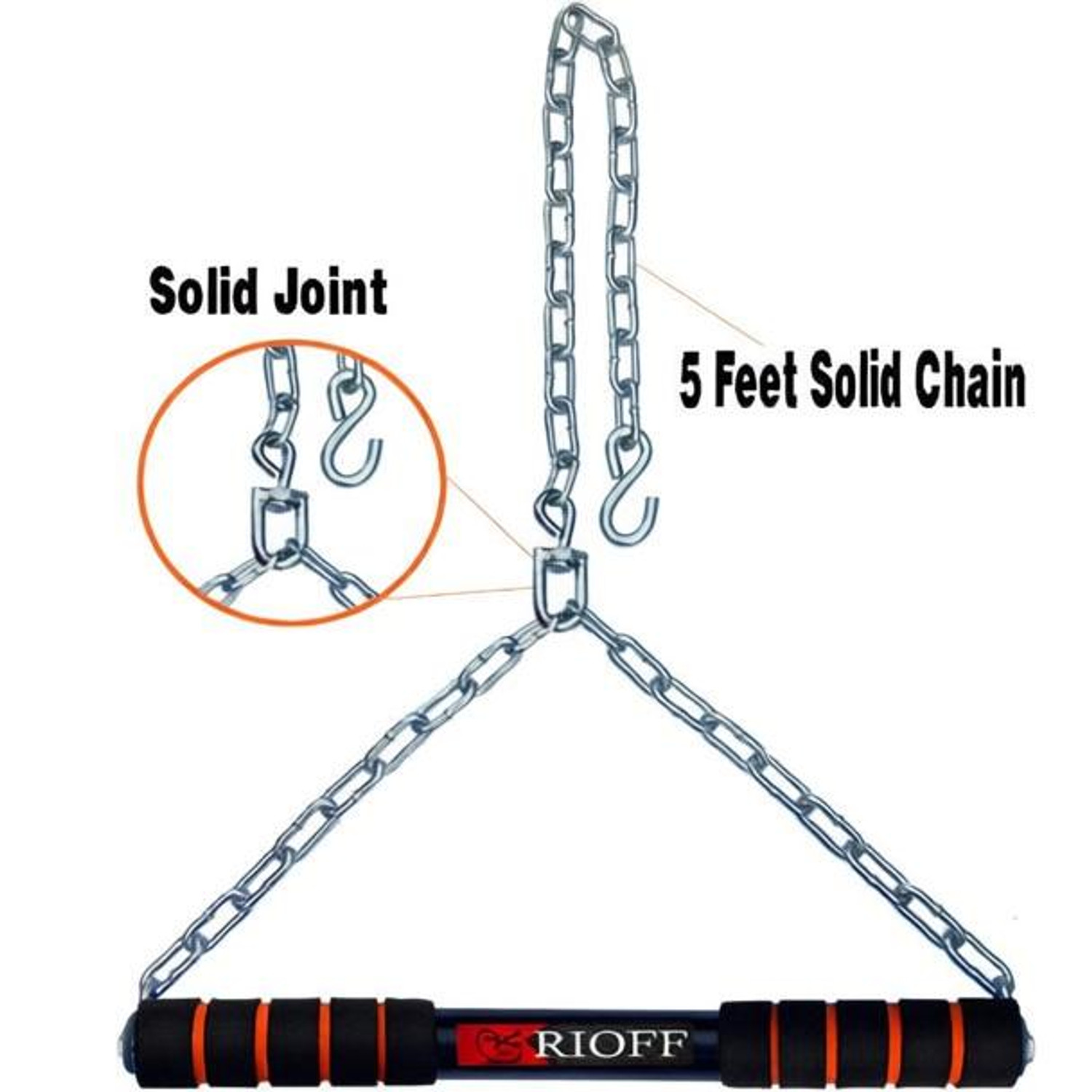 UKARUS Chin-Up Bar Hanging Rod for Back, Biceps & Height Growth - Image 1