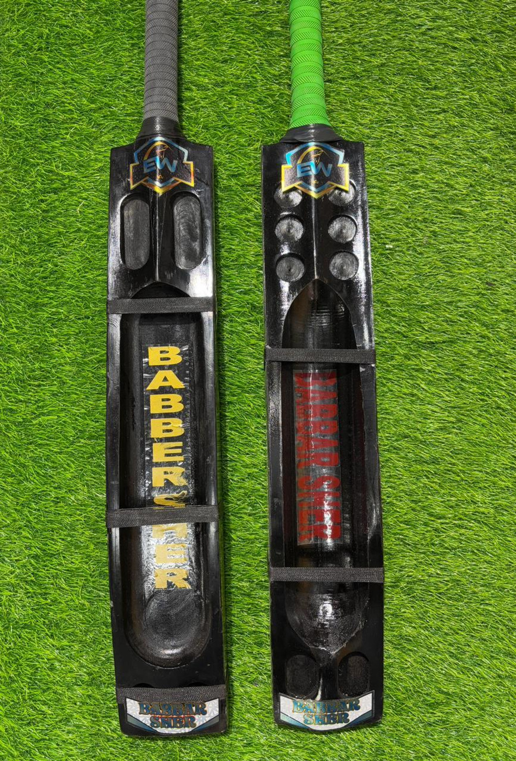 Image of HouseOfCommon new classic trending designer double blade scoop bat for hard tennis Kashmir Willow Cricket Bat For 15+ Yrs (900-1100 g)