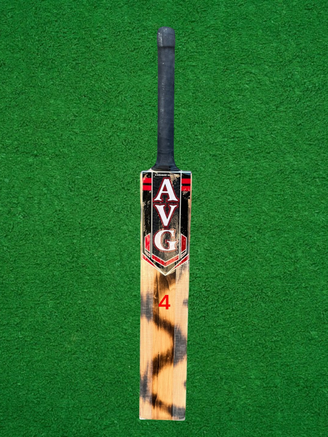 Image of AVG Double Blade Popolar Willow Cricket Bat for Tennis Ball For 10 - 12 Yrs Size 5 Poplar Willow Cricket Bat For 10 - 12 Yrs (.500 kg)