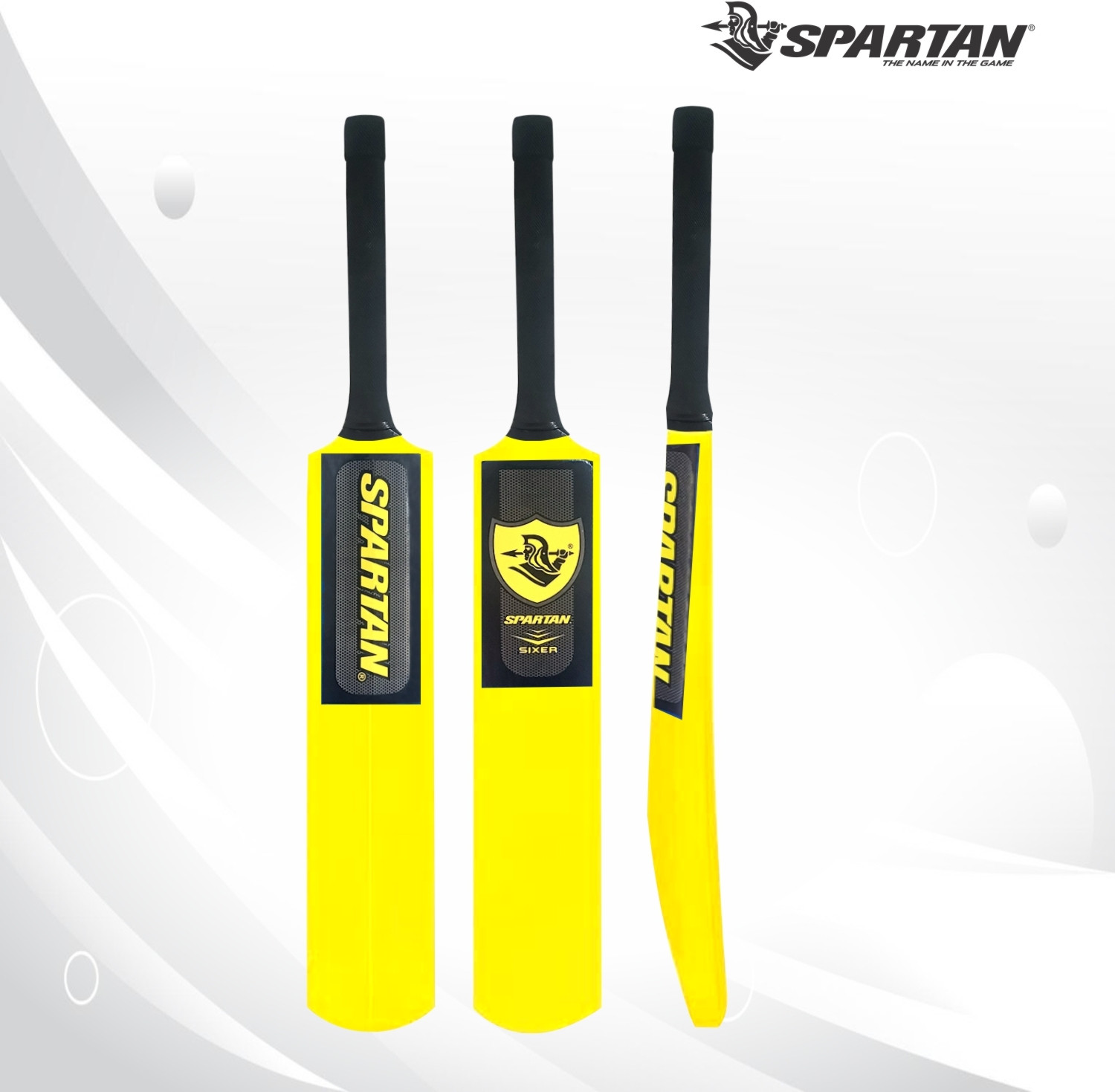 Image of Spartan Sixer PVC /Plastic Cricket Bat For 15+ Yrs (0.35 kg)