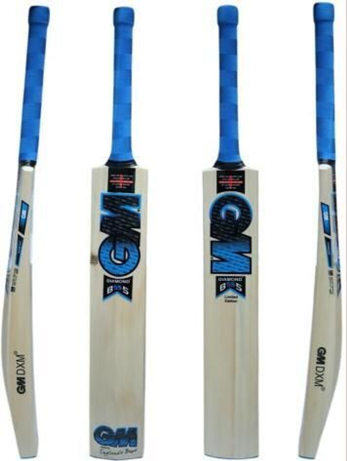 Fssports GM Black Yu Kashmir Willow Cricket Bat (1200g) - Image 1