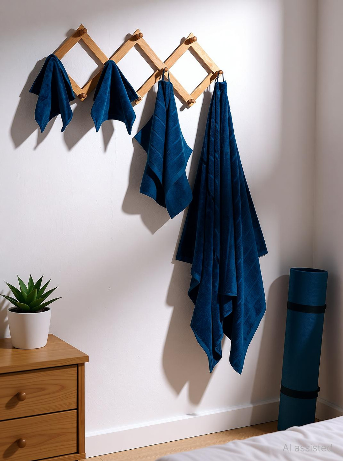 Image of MYTRIDENT Cotton 500 GSM Bath Towel Set (Pack of 3)