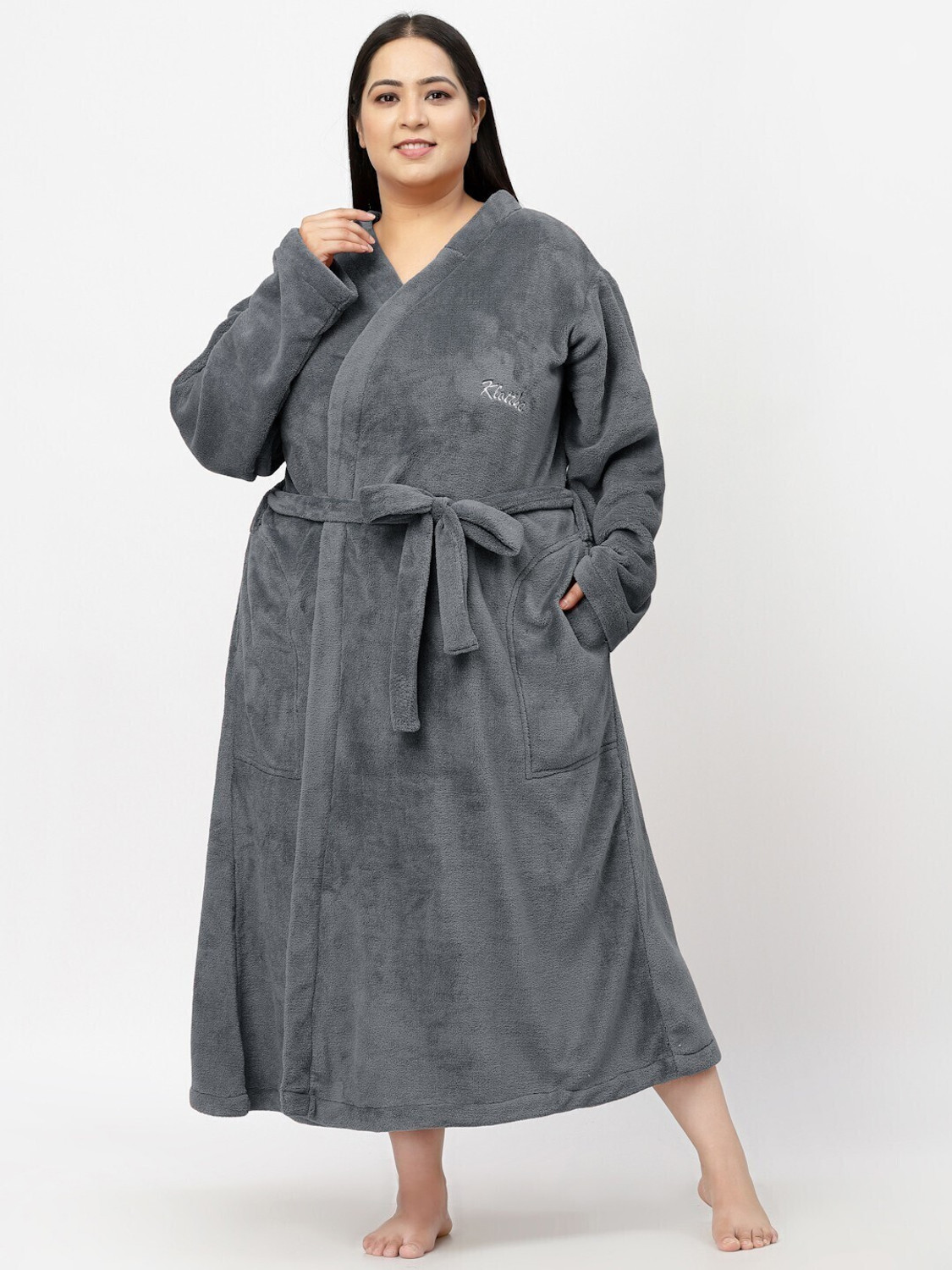 Image of Klotthe Brown 3XL Bath Robe (1 Bath Robe, For: Women, Brown)