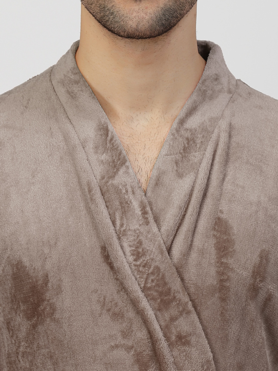 Image of Klotthe Beige XL Bath Robe (1 Bathrobe, For: Men, Beige)