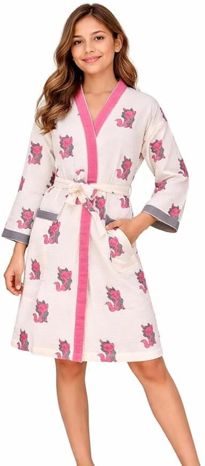 Image of Klotthe Rust 4XL Bath Robe (1 Bath Robe, For: Women, Rust)