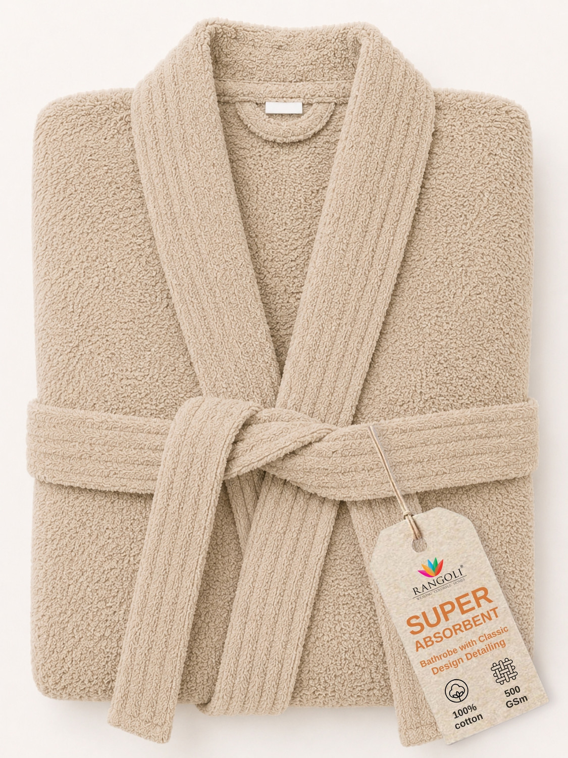 Image of Klotthe Grey XL Bath Robe (1 Bathrobe, For: Men, Grey)