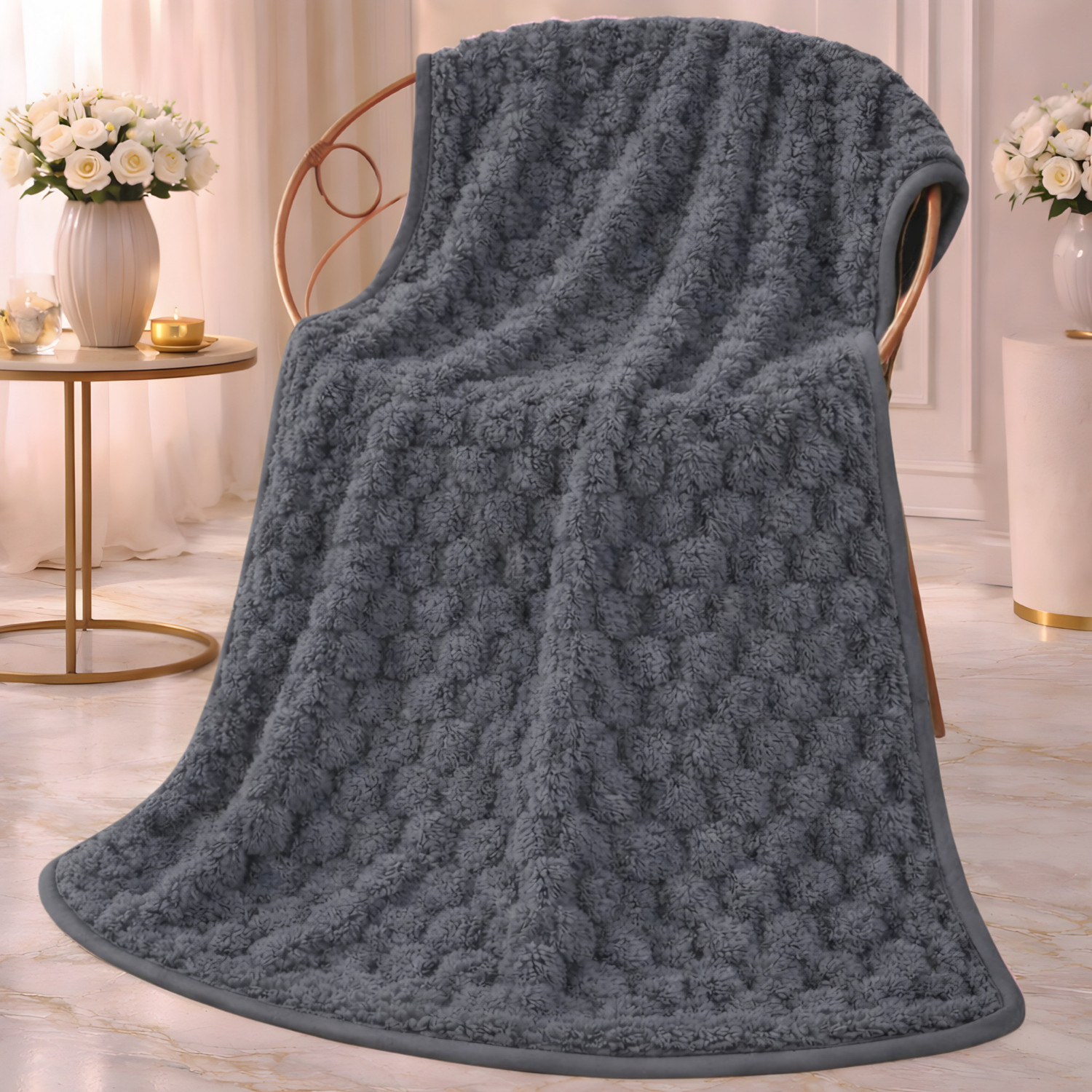 Image of klenvi Microfiber 400 GSM Bath, Beach, Face, Hair, Hand, Sport Towel