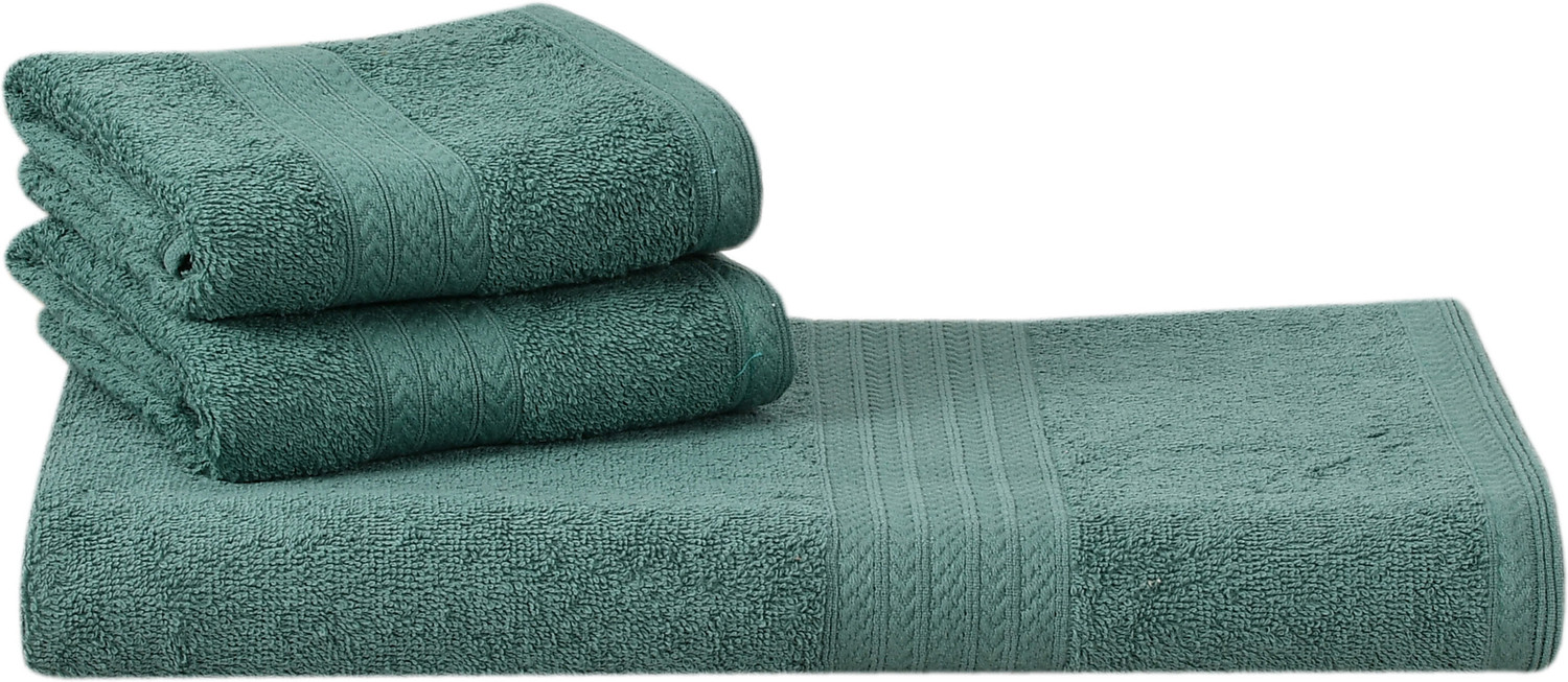 Image of MYTRIDENT Cotton 500 GSM Bath Towel Set (Pack of 3)