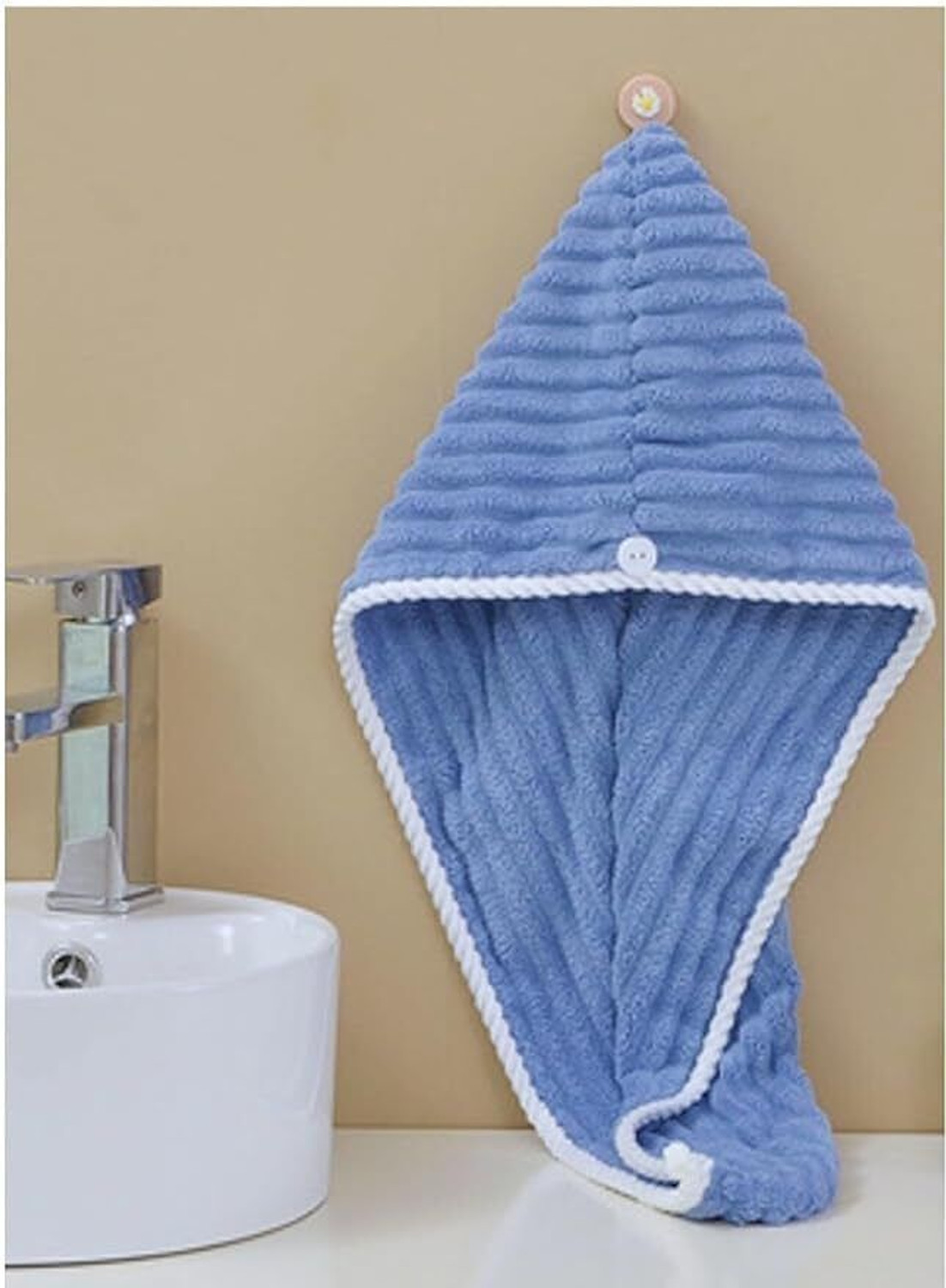 Image of Nirgun Empex Microfiber 300 GSM Hair Towel Set
