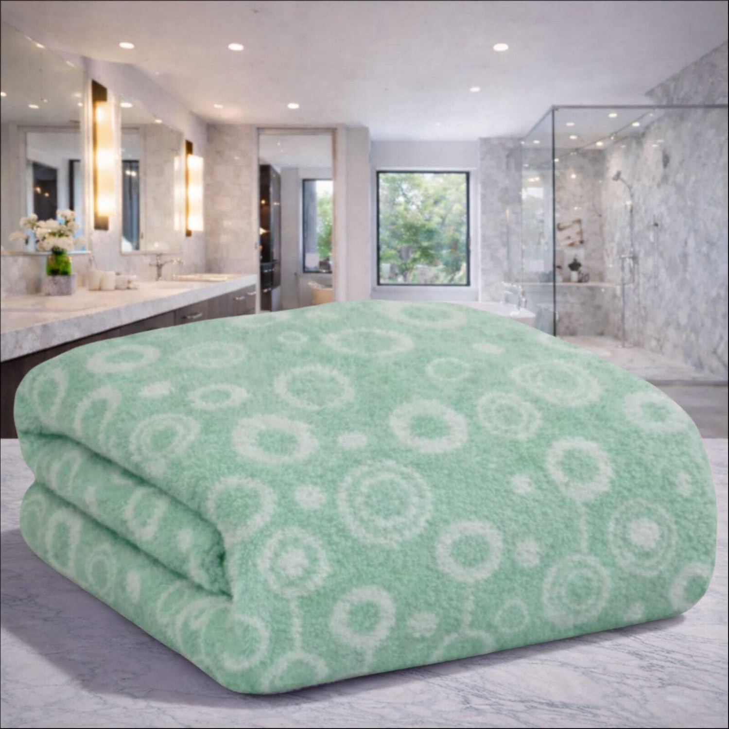 Image of klenvi Microfiber 400 GSM Bath, Beach, Face, Hair, Hand, Sport Towel