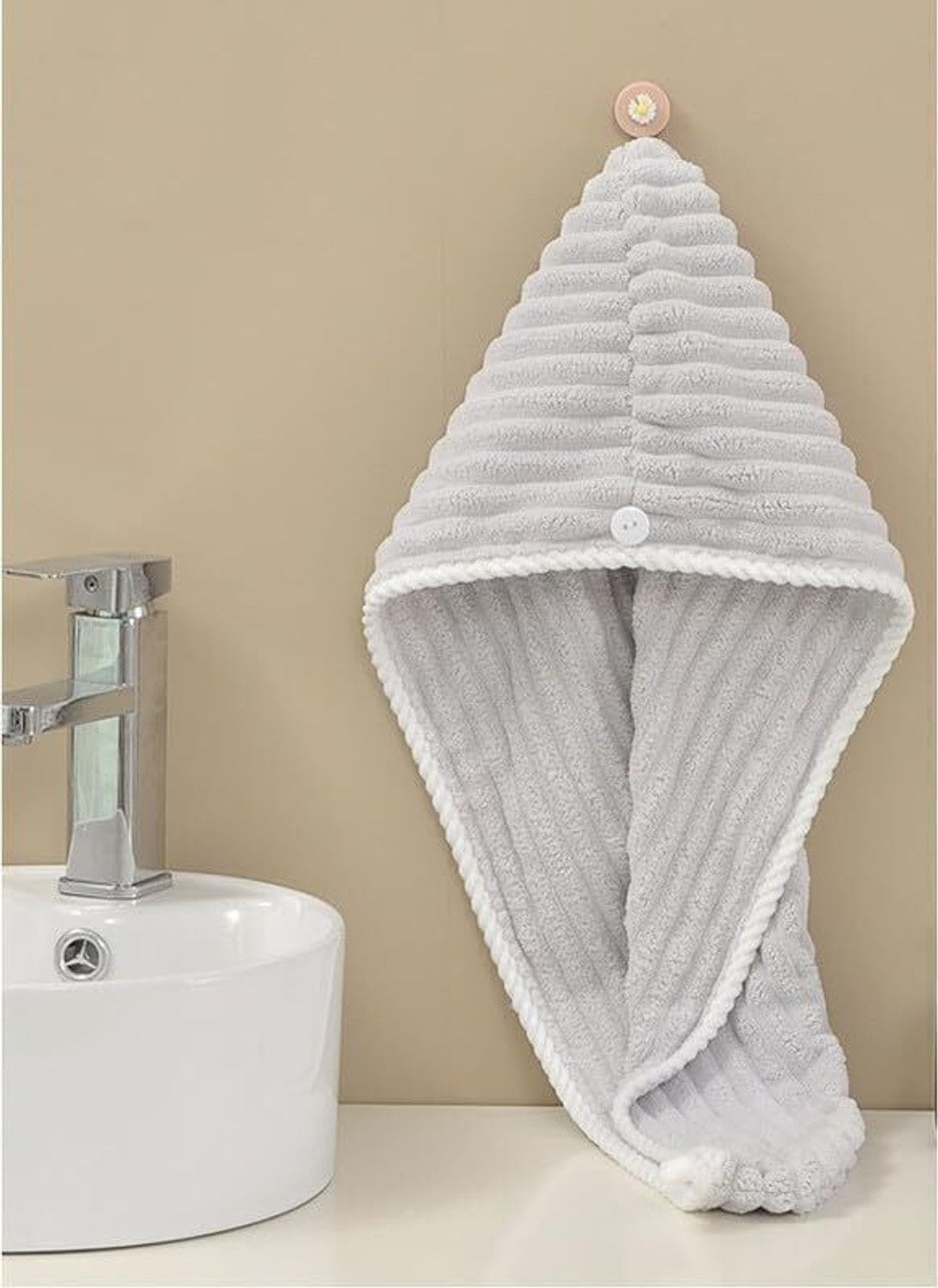 Image of Nirgun Empex Microfiber 300 GSM Hair Towel Set