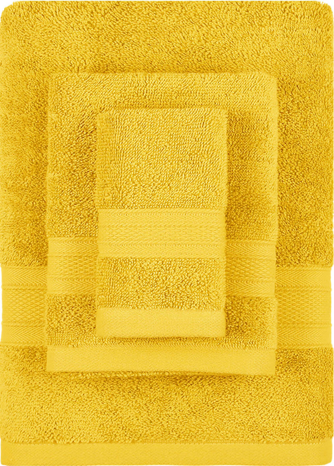 Image of MYTRIDENT Cotton 500 GSM Bath Towel Set (Pack of 3)