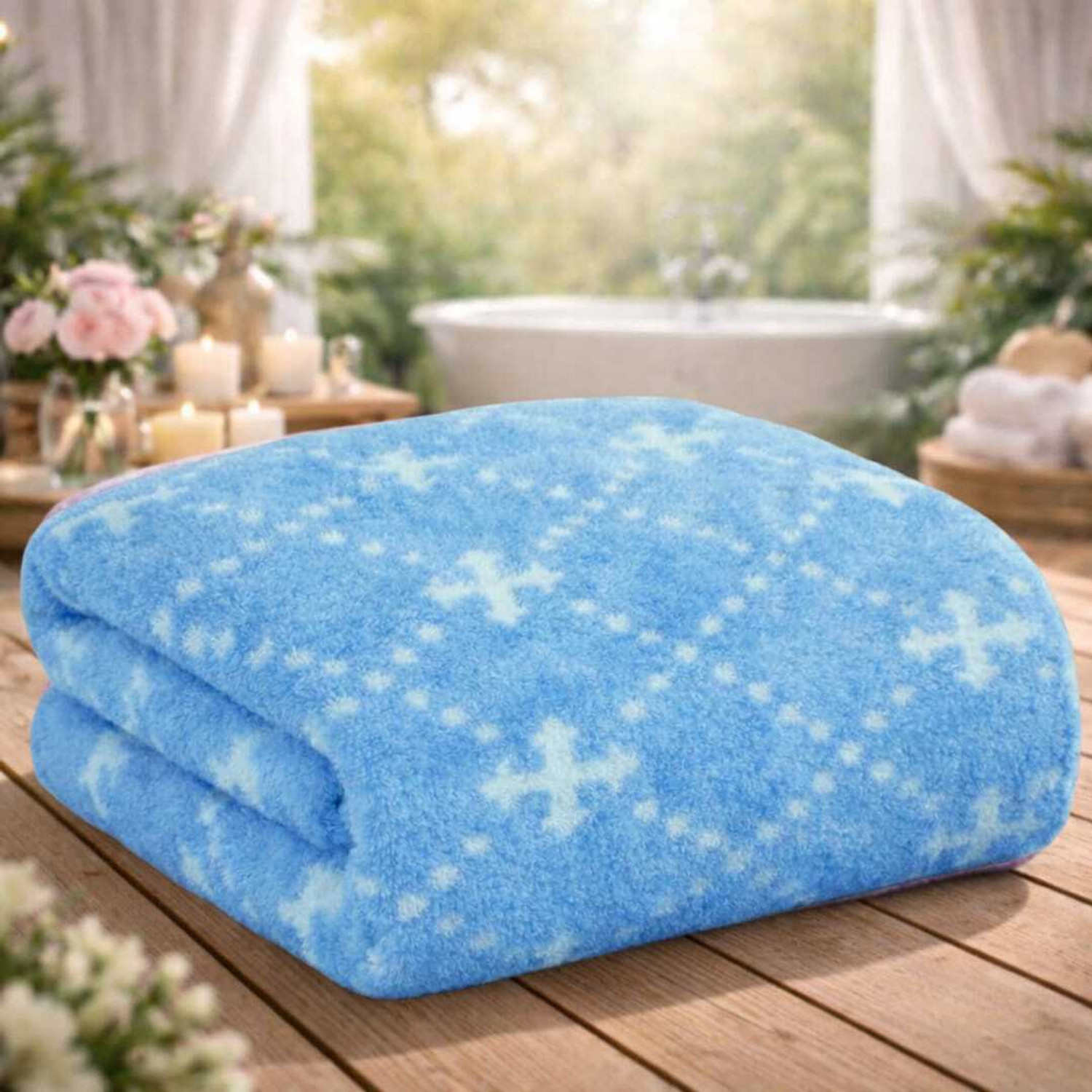 Image of klenvi Microfiber 400 GSM Bath, Beach, Face, Hair, Hand, Sport Towel