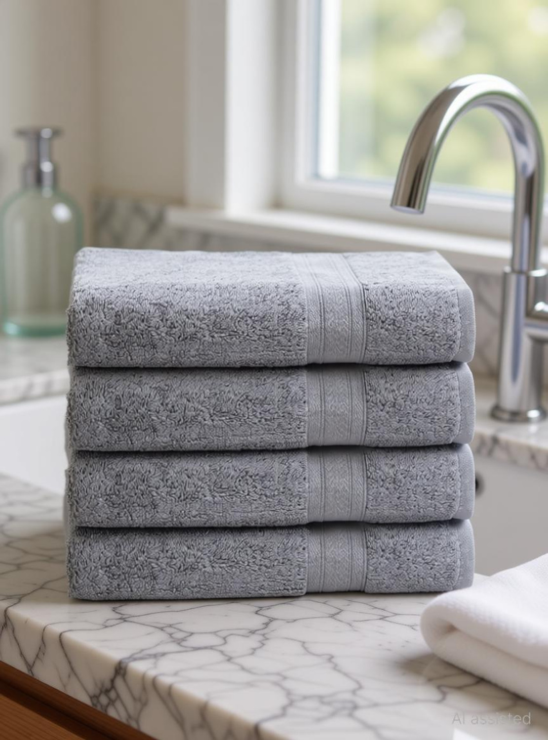 Image of MYTRIDENT Cotton 500 GSM Bath Towel Set (Pack of 3)