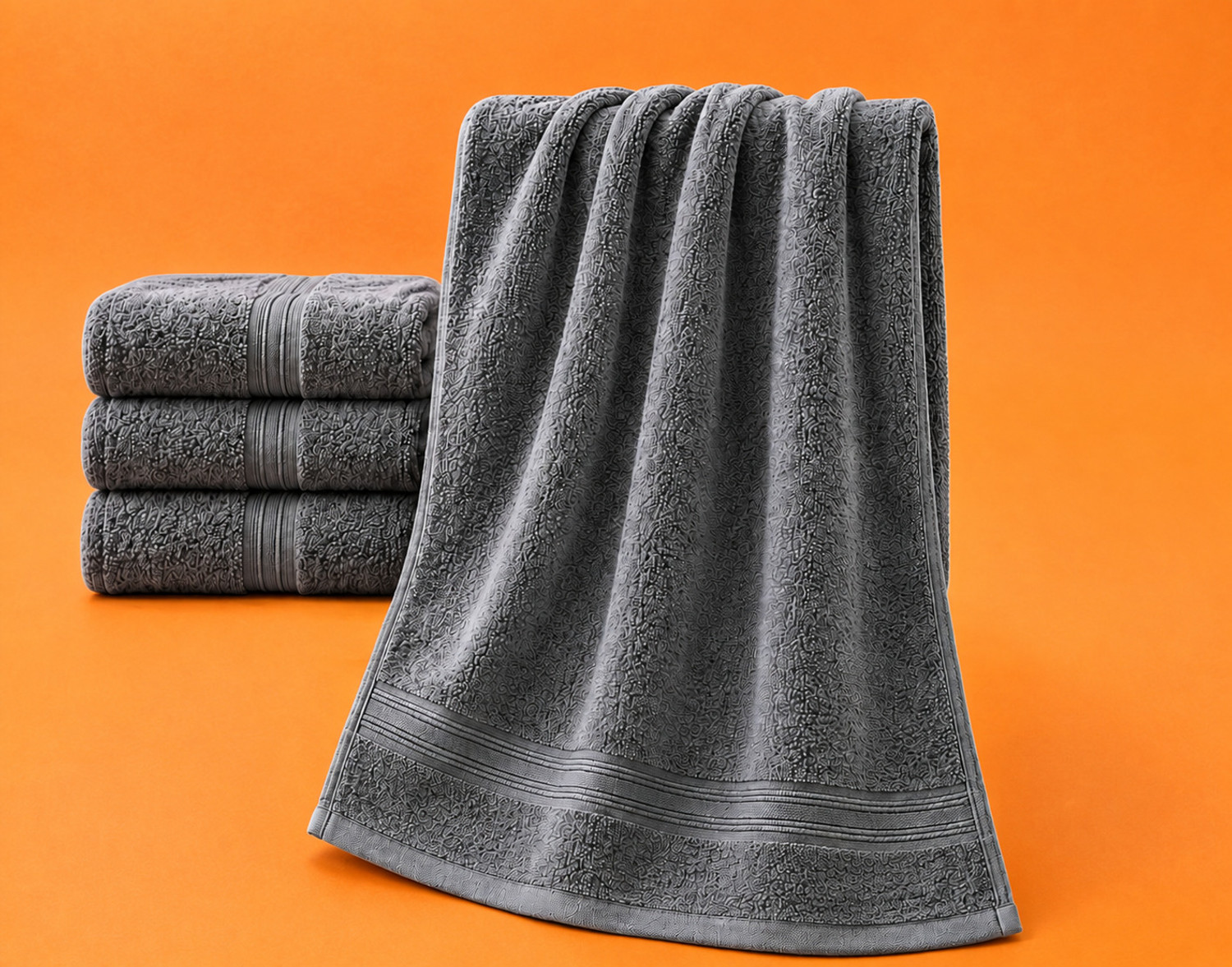 Image of kshrija Cotton 400 GSM Bath Towel (Pack of 3)