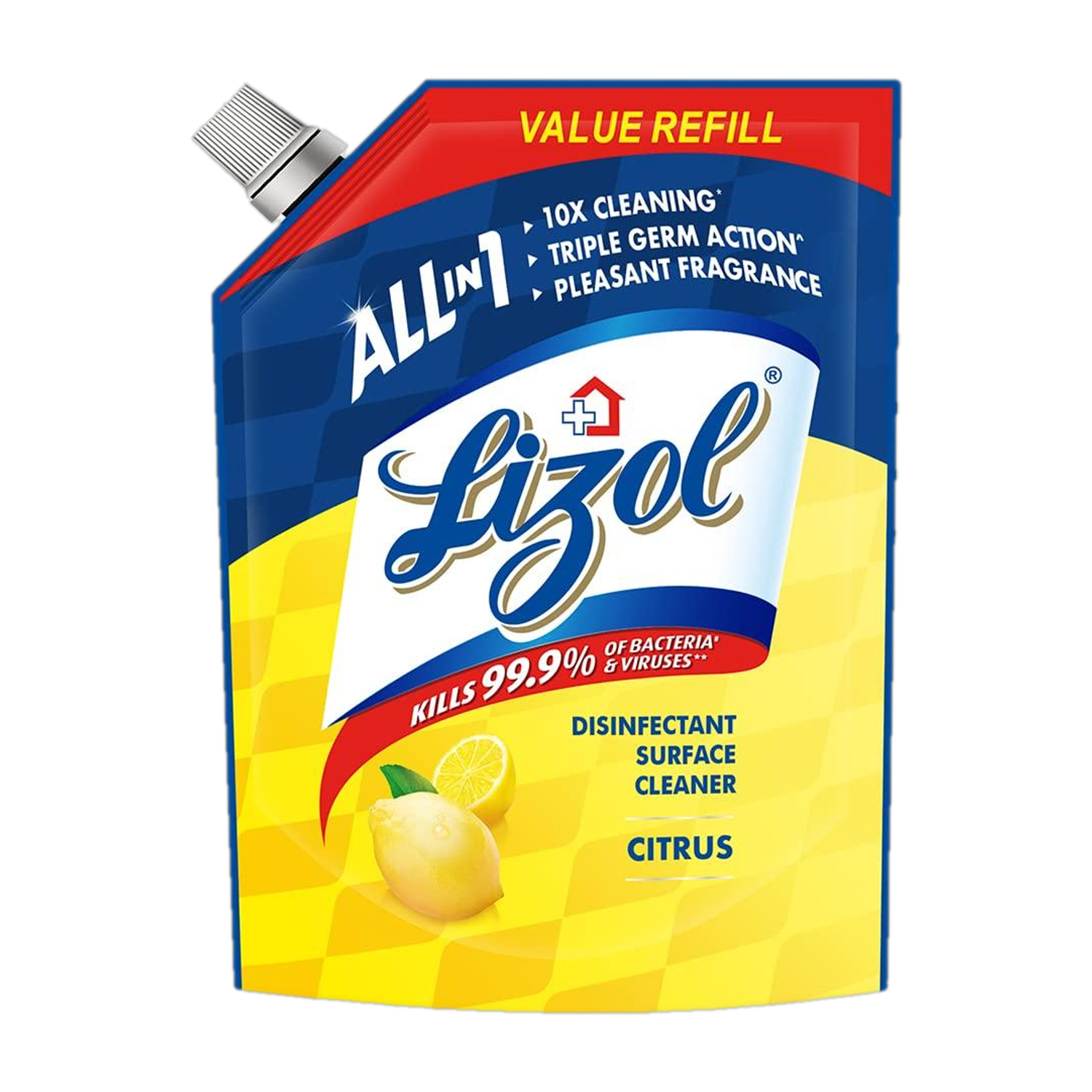 Image of Lizol Disinfectant Surface Cleaner Floral (5 L) Floral (5 L)