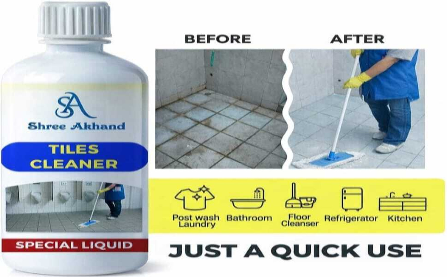 Image of Beco Ceramic, & Tile Cleaner, Multi-surface Floor Cleaner Kills 99.9% Germs lemon (500 ml)