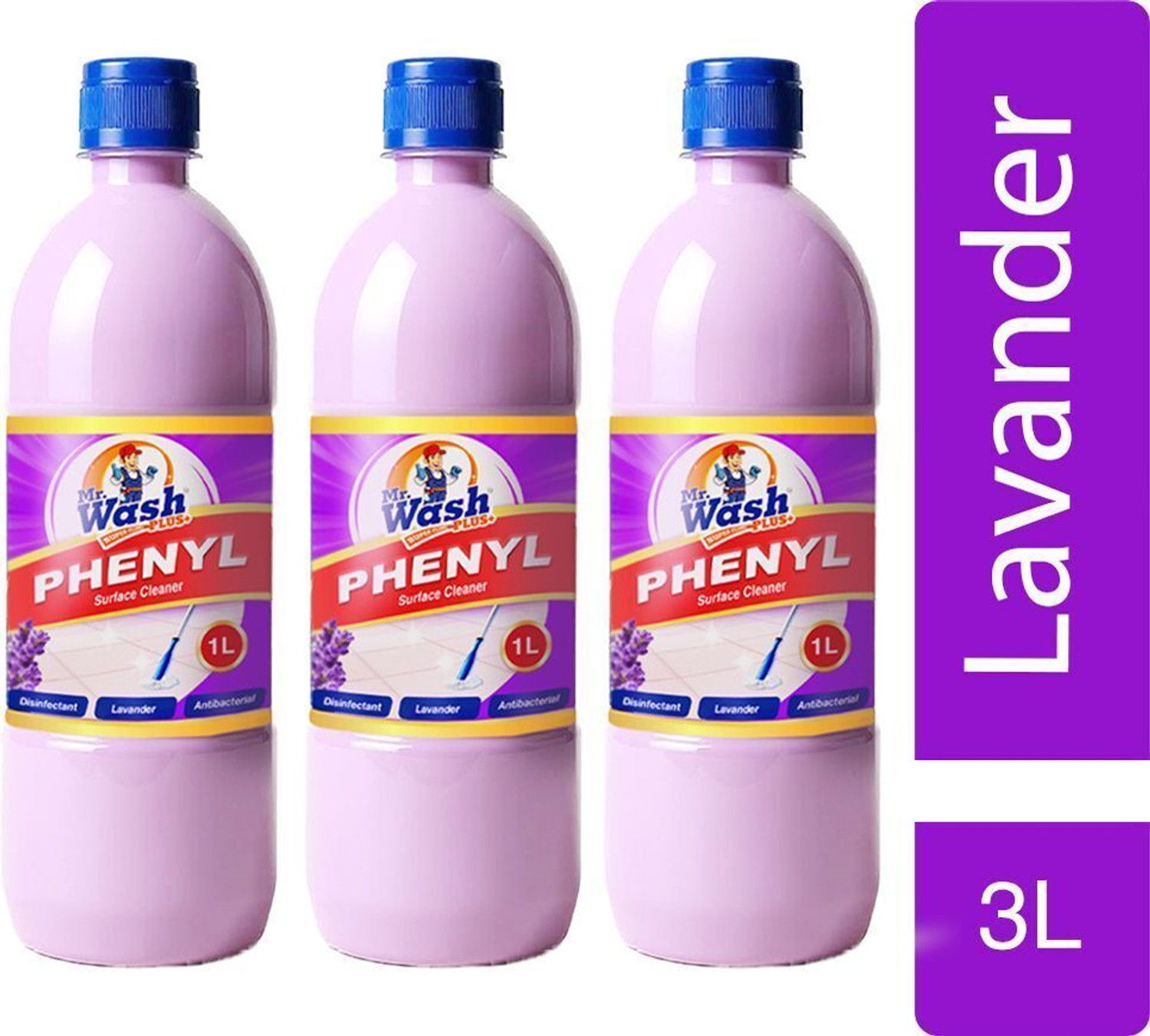 Image of sparkle & shine PREMIUM FLOOR CLEANER LIQUID LEMON & ROSE (2 x 1 L)