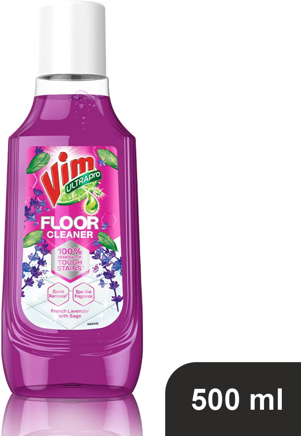Image of Vim Lavender Floor Cleaner Liquid for Tiles Marble Granite Kills 99.9% Germs Lavendar (5 L)