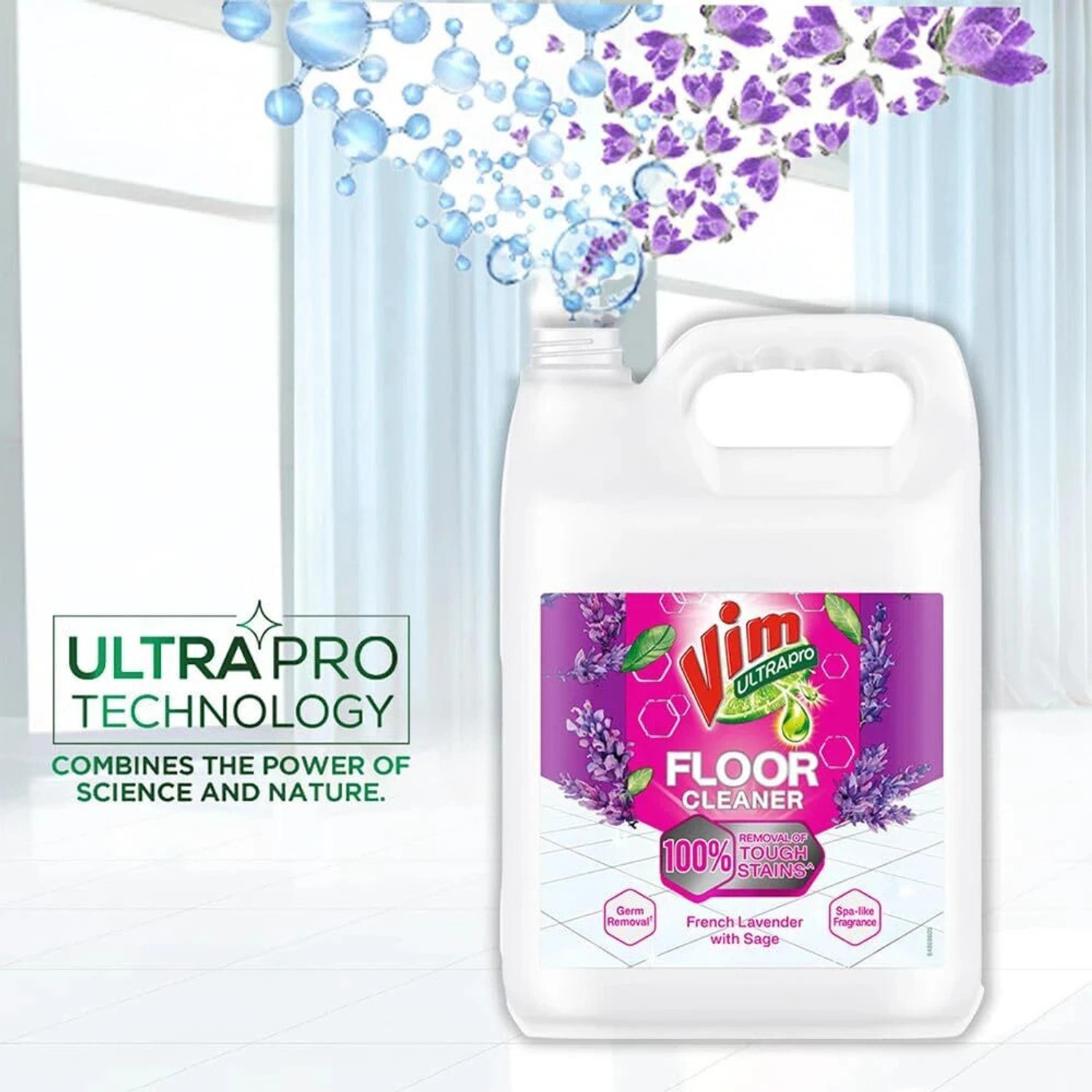 Image of Vim Surface Cleaner New Fragrance High Quality Lavendar with Sage (5 L)