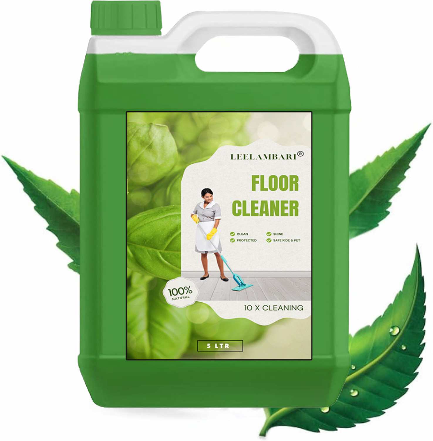 Image of Lizol Floor Cleaner, Surface Cleaner Citrus (5000 ml)