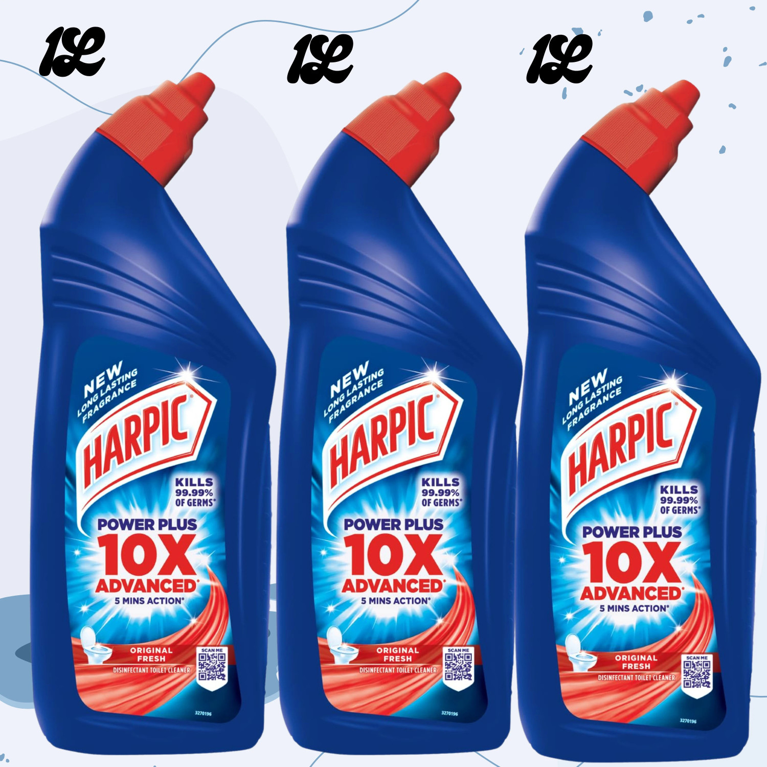 Image of Harpic 5 Litre Disinfectant Toilet Cleaner Liquid, Original | Thick Toilet Cleanerf Liquid Toilet Cleaner (5 L)