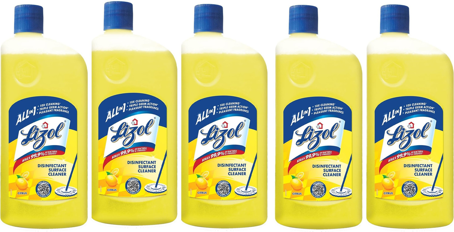 Image of Lizol Floor Cleaner, Surface Cleaner Citrus (5000 ml)