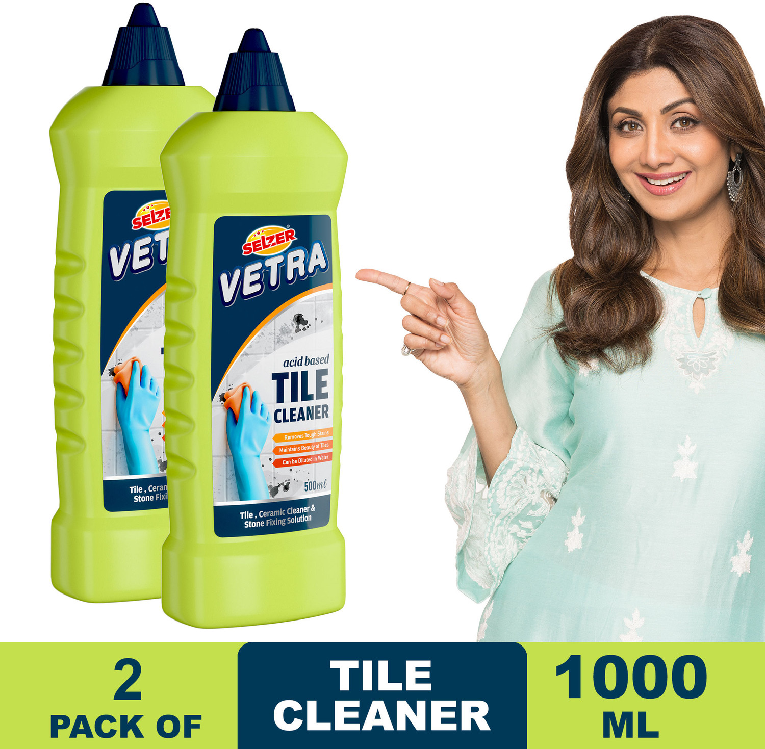 Image of MR.CLEANX BATHROOM TILES CLEANER NO FRAGRANCE No Fragrance (2 x 250 ml)