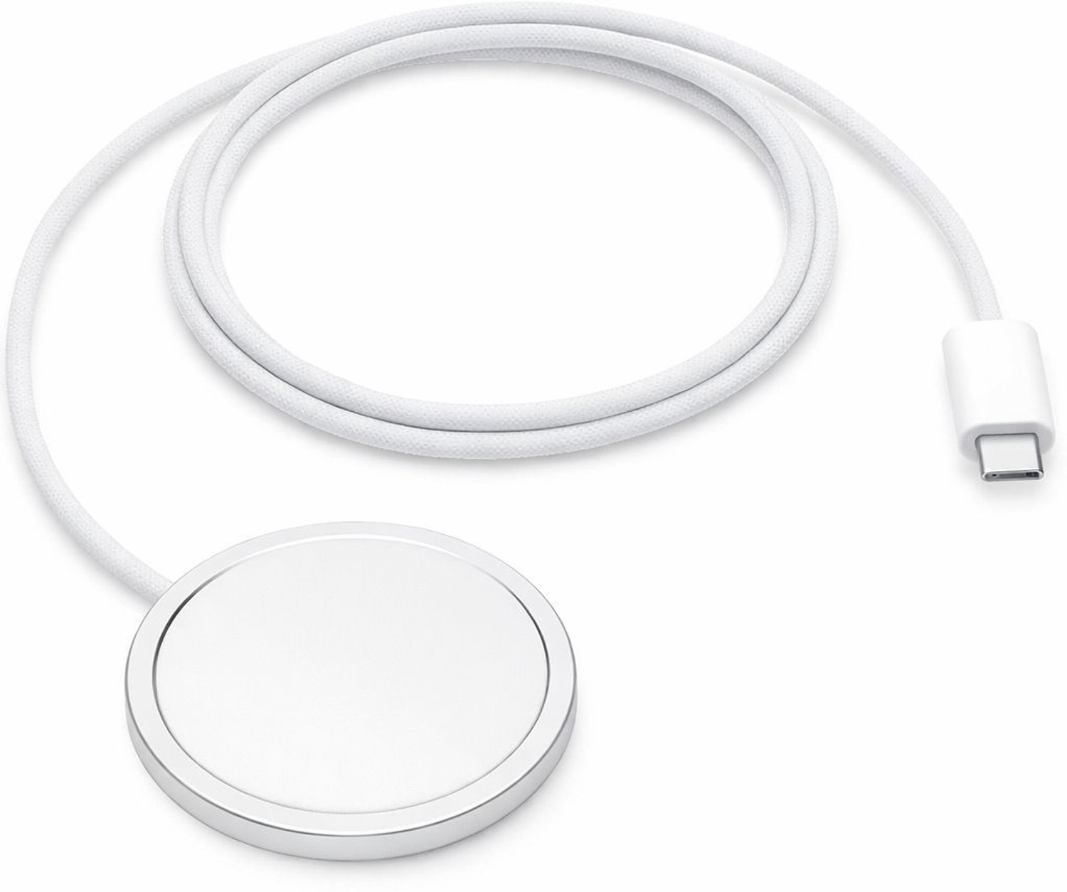 Image of Crovell 96 W Supercharge 1 A Wireless Mobile Charger with Detachable Cable (White)